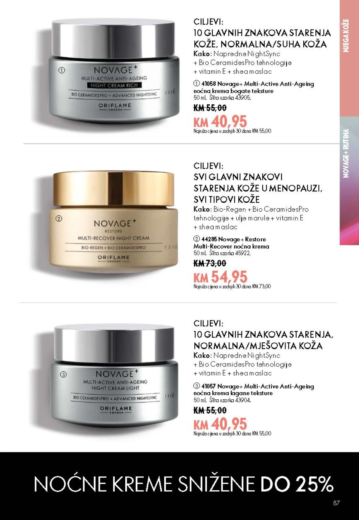 Oriflame kataloška ponuda sniženja