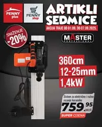 Penny Plus akcija – Artikli sedmice sniženja do 07.09.2025