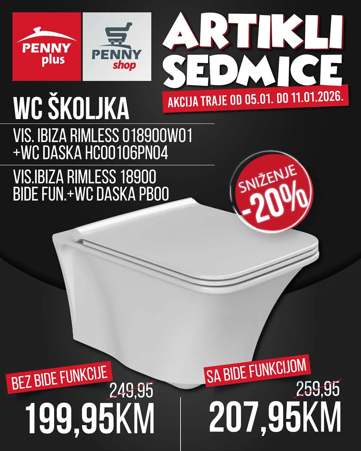 PENNY PLUS arikli sedmice