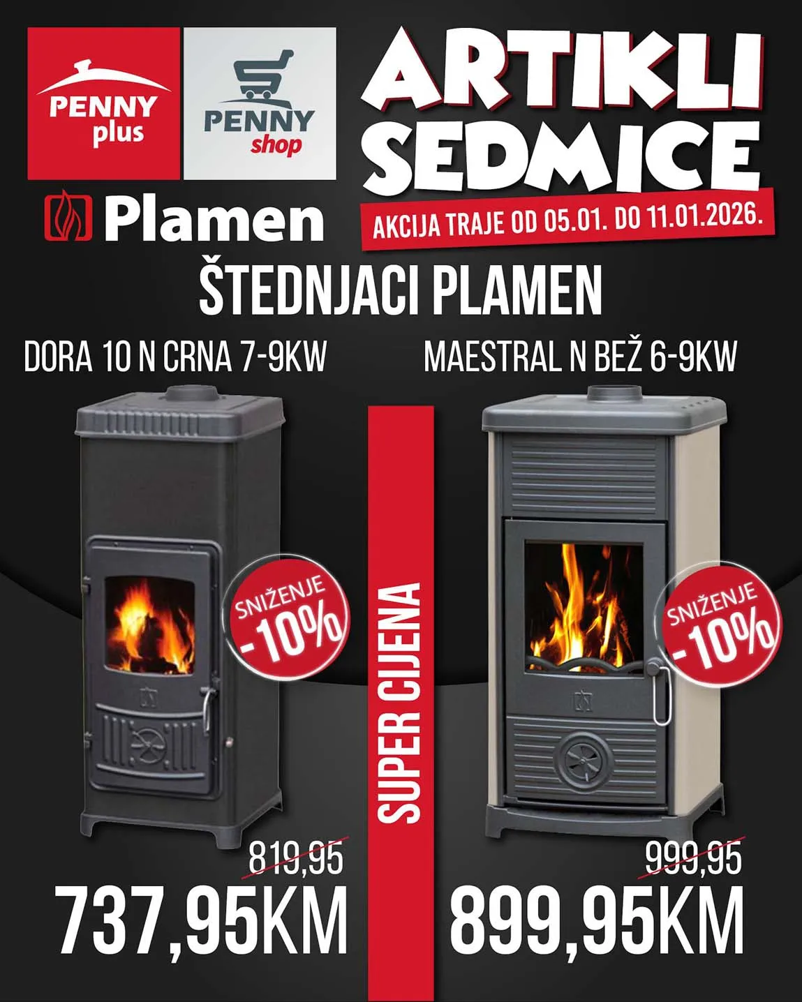 PENNY PLUS arikli sedmice