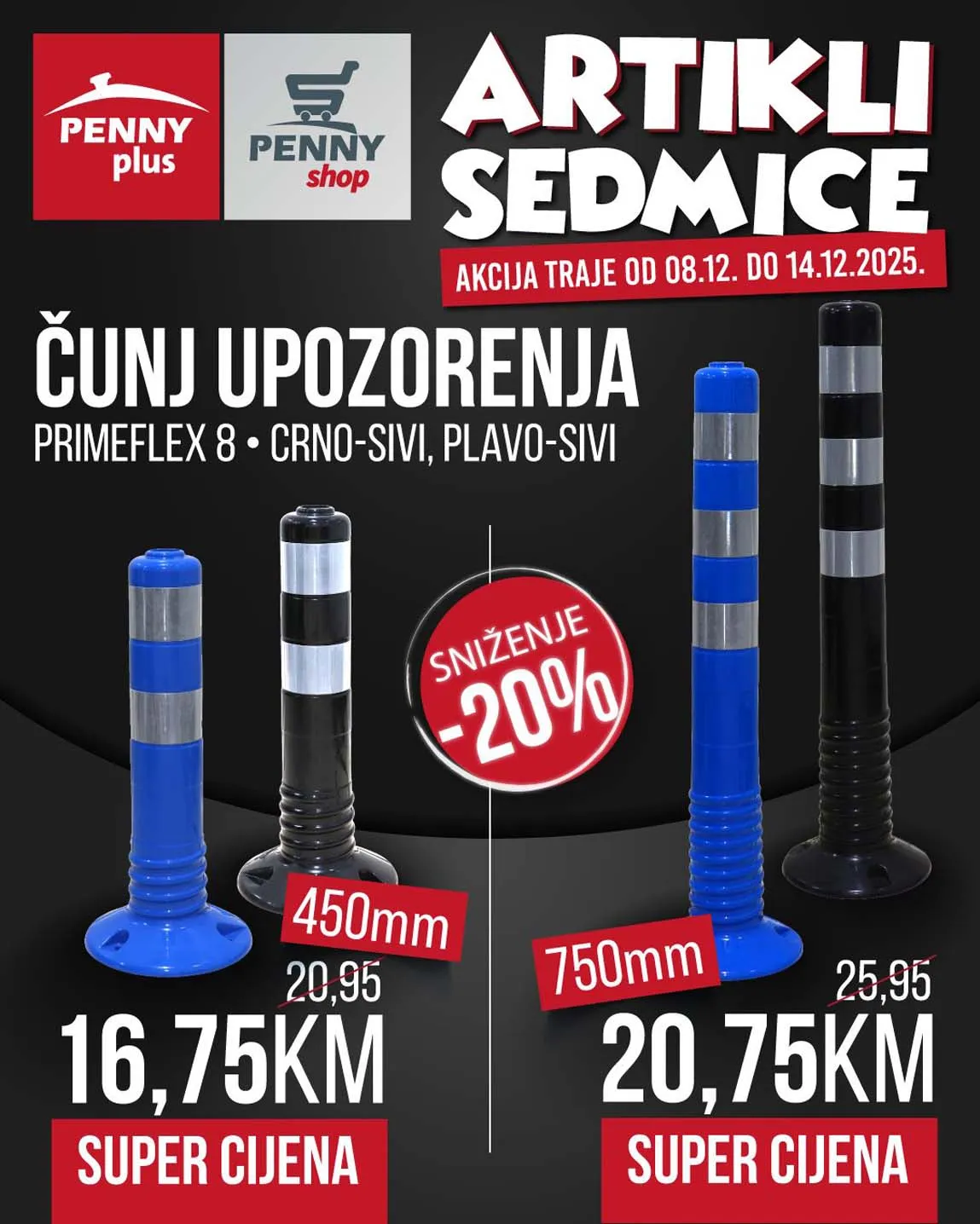 PENNY PLUS arikli sedmice