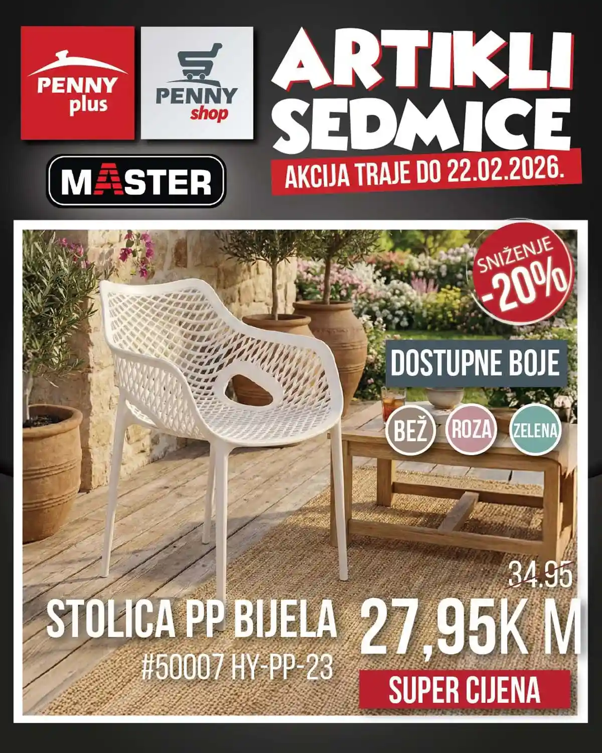 PENNY Plus ponuda sedmice do 22. februara 2026. – strana 5 kataloga PENNY Plus ponuda sedmice – strana 5, snižene cijene do 22. februara 2026.