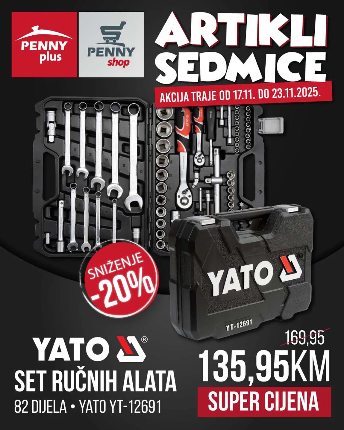 PENNY PLUS arikli sedmice