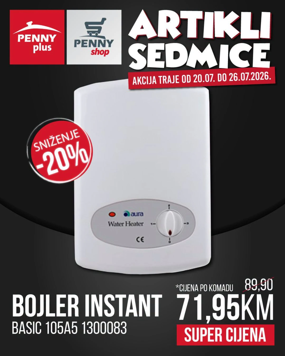 Stranica 6 Penny Plus Artikli sedmice do 26.07.2026.