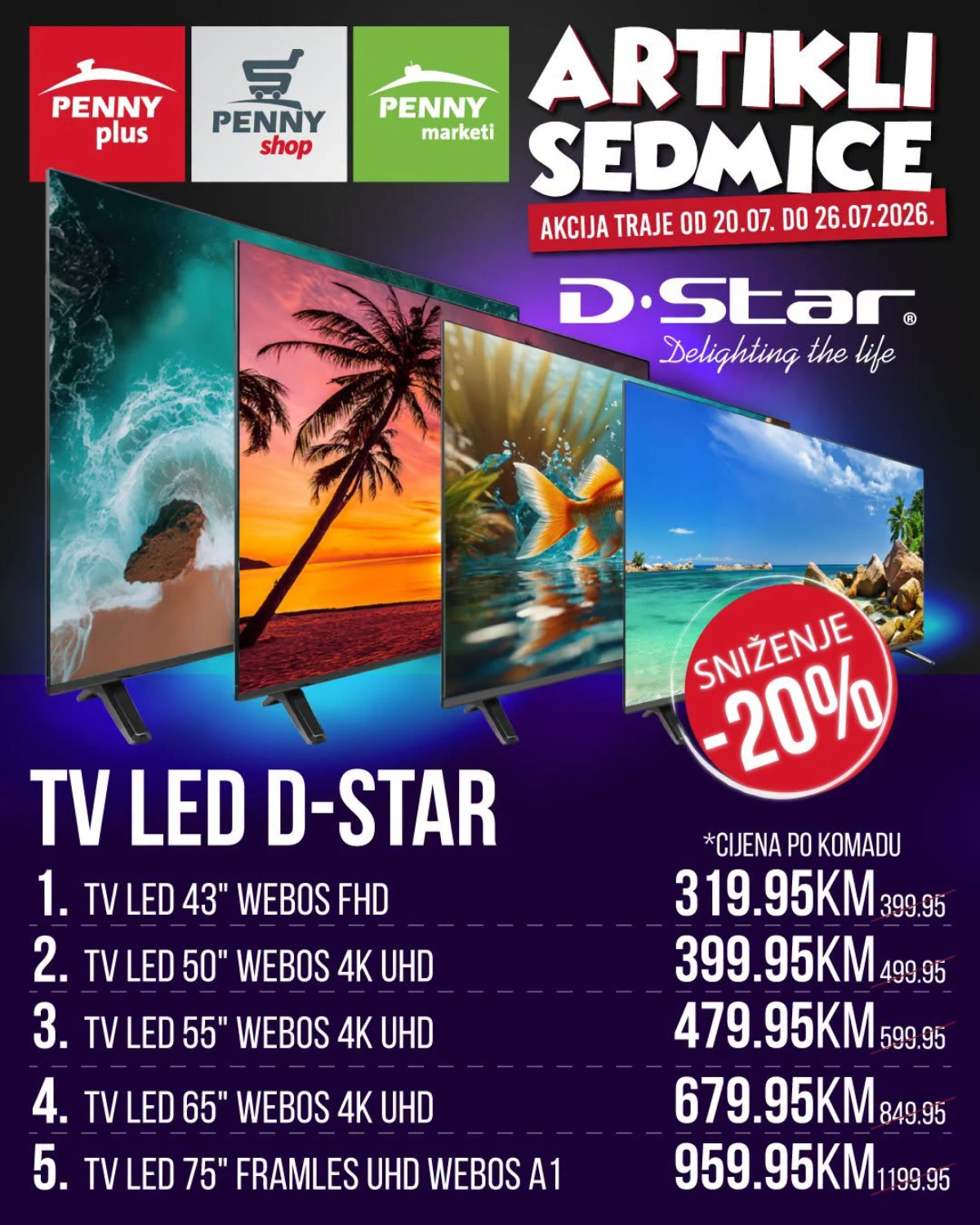Stranica 11 Penny Plus Artikli sedmice do 26.07.2026.