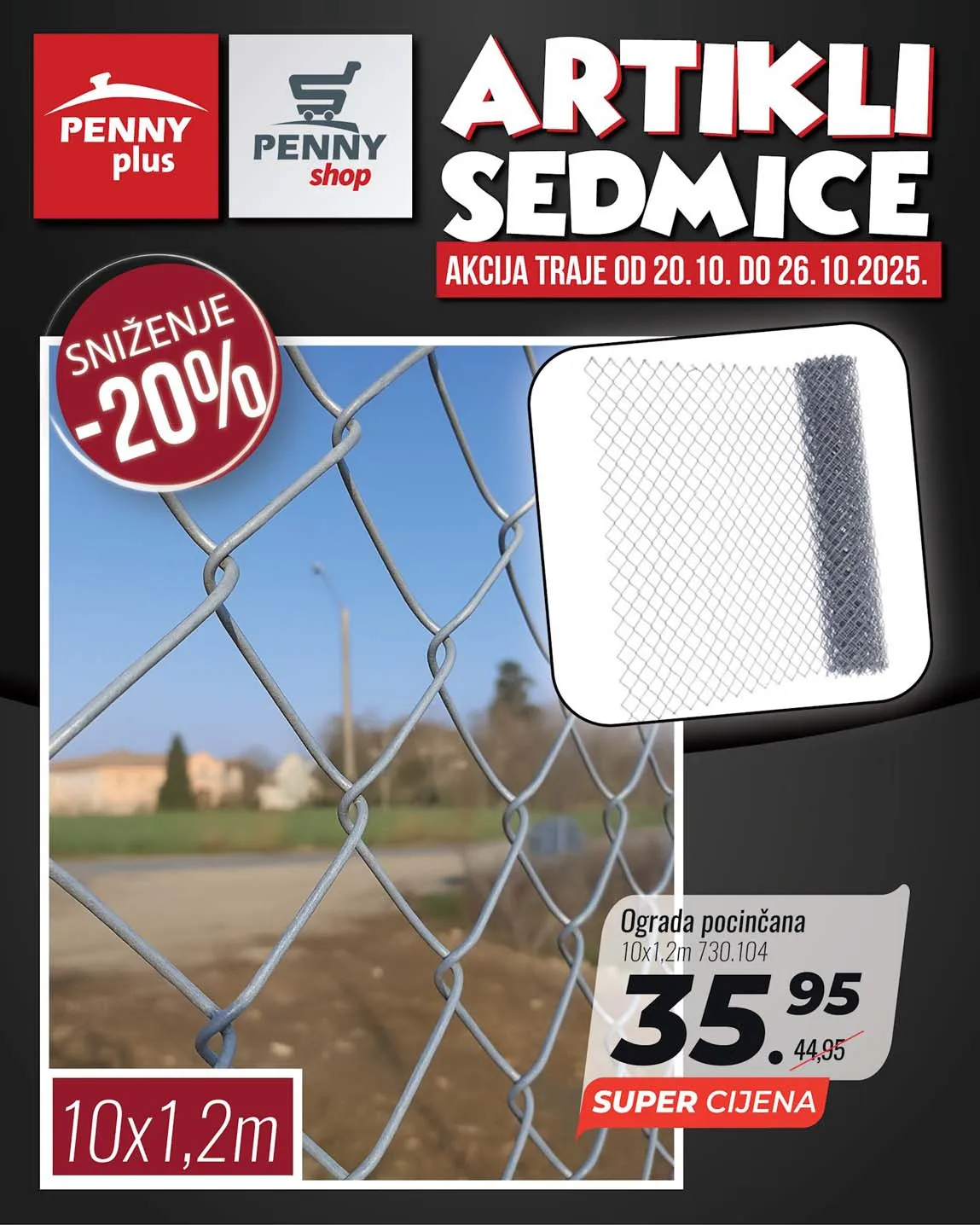 PENNY PLUS arikli sedmice