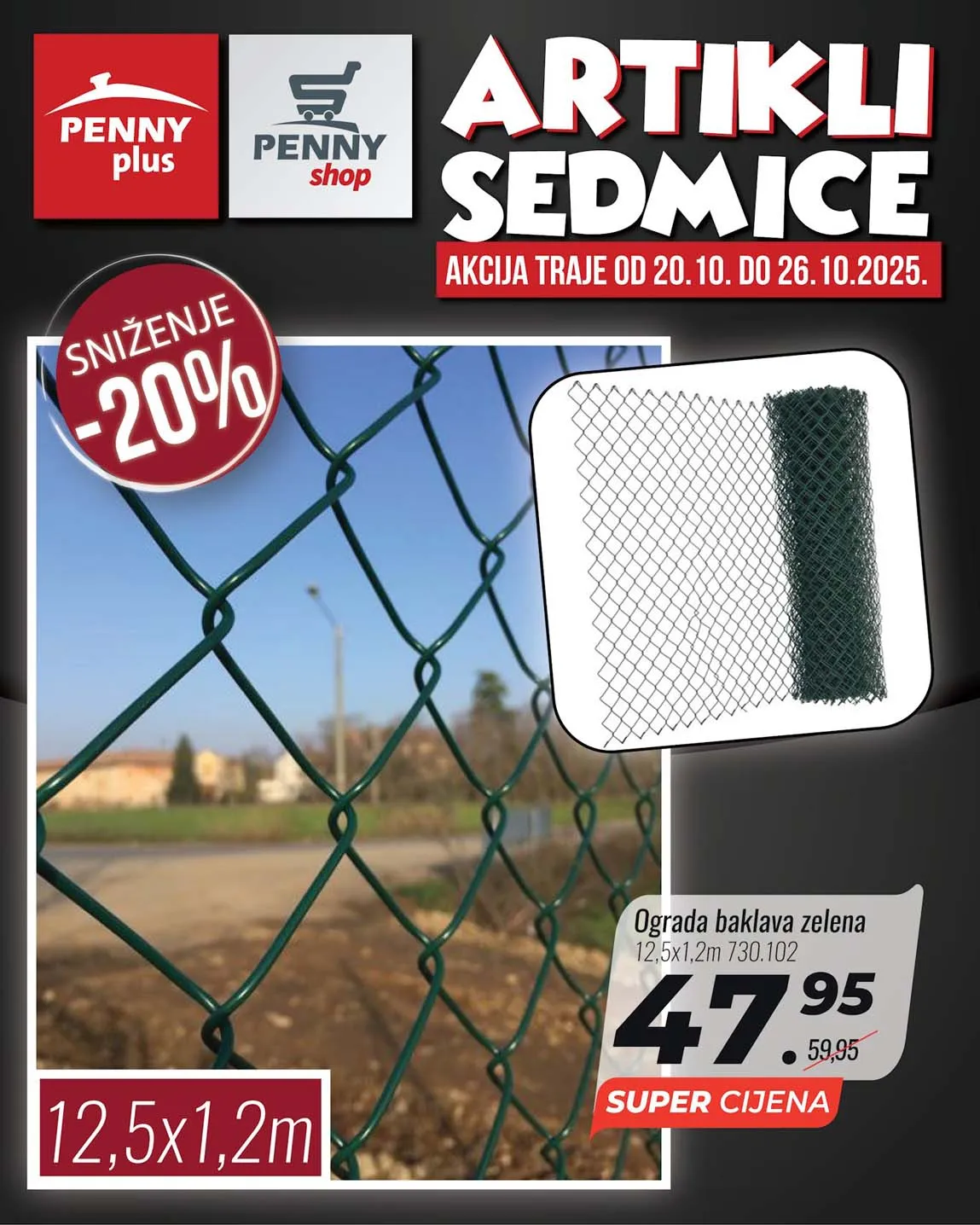 PENNY PLUS arikli sedmice