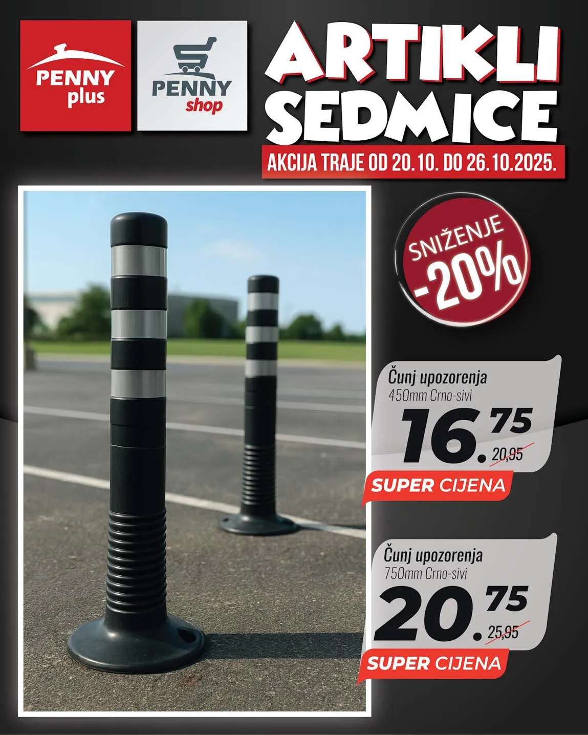 PENNY PLUS arikli sedmice