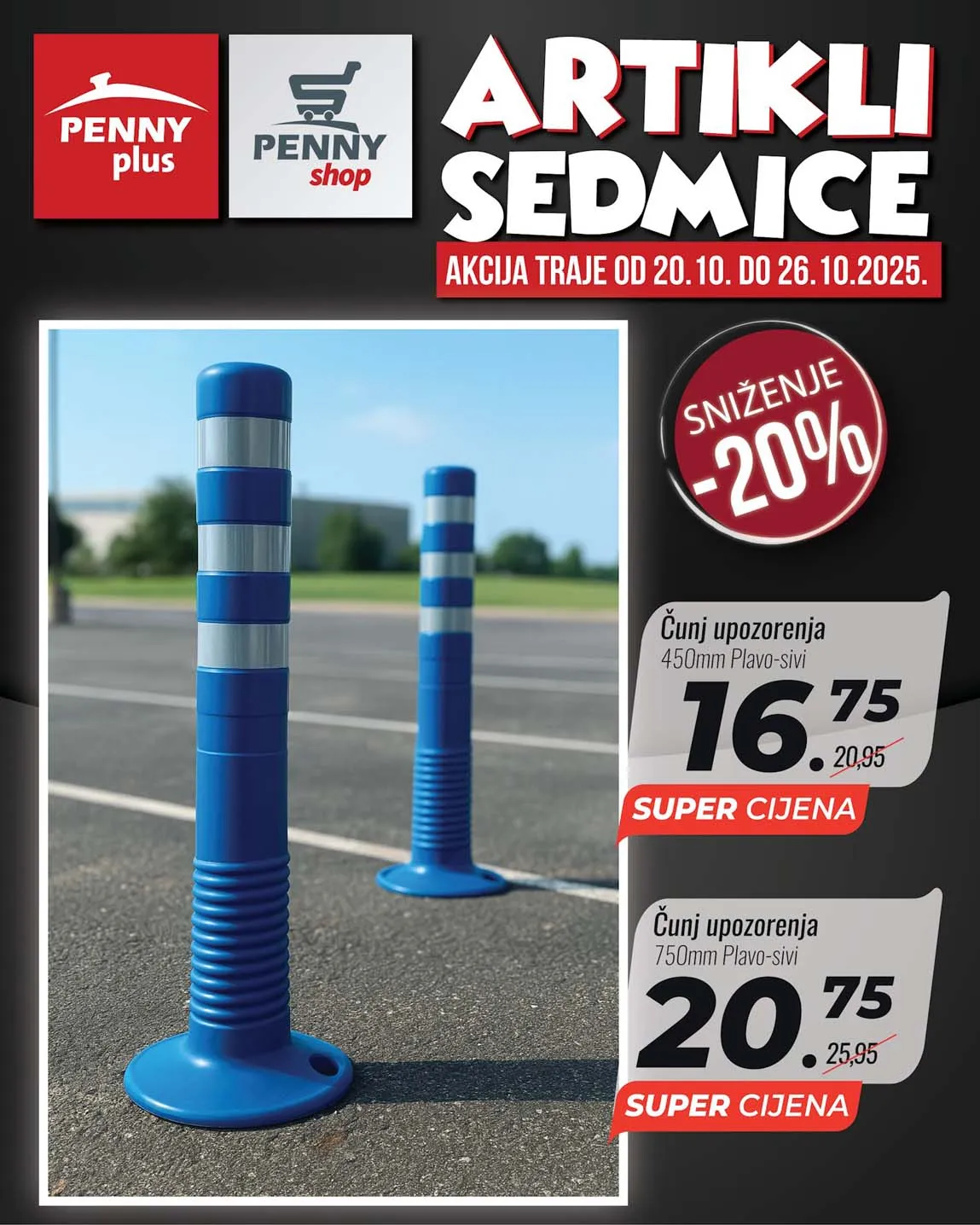 PENNY PLUS arikli sedmice