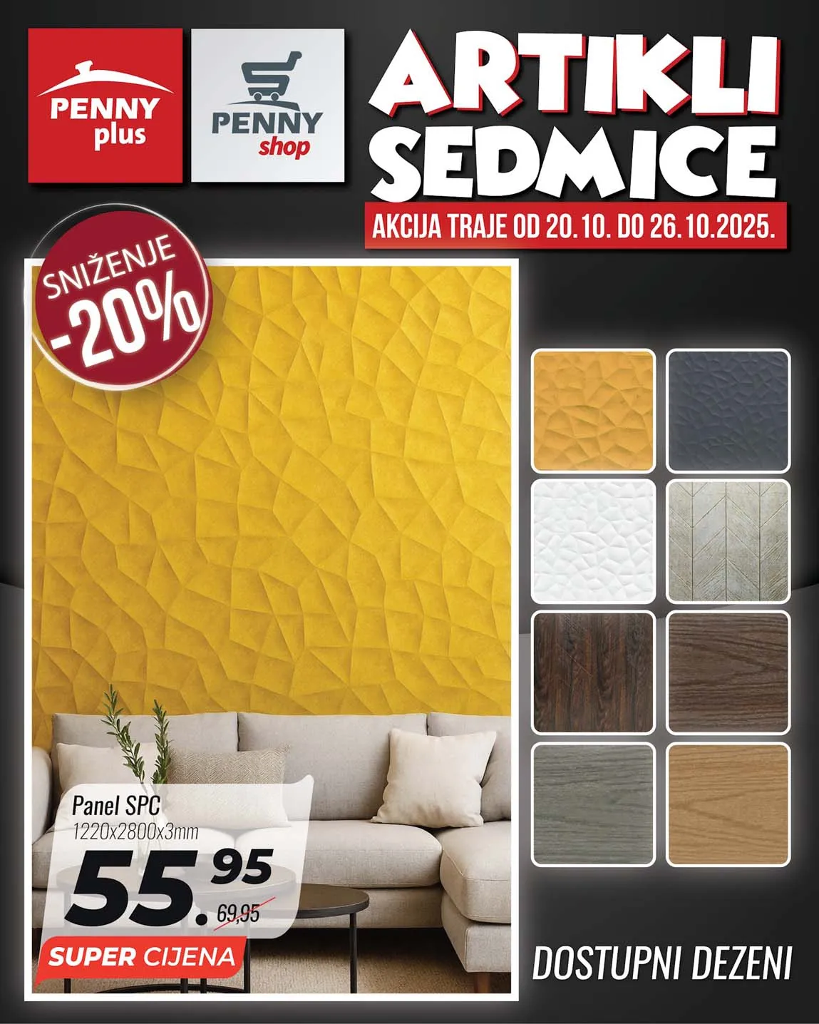 PENNY PLUS arikli sedmice