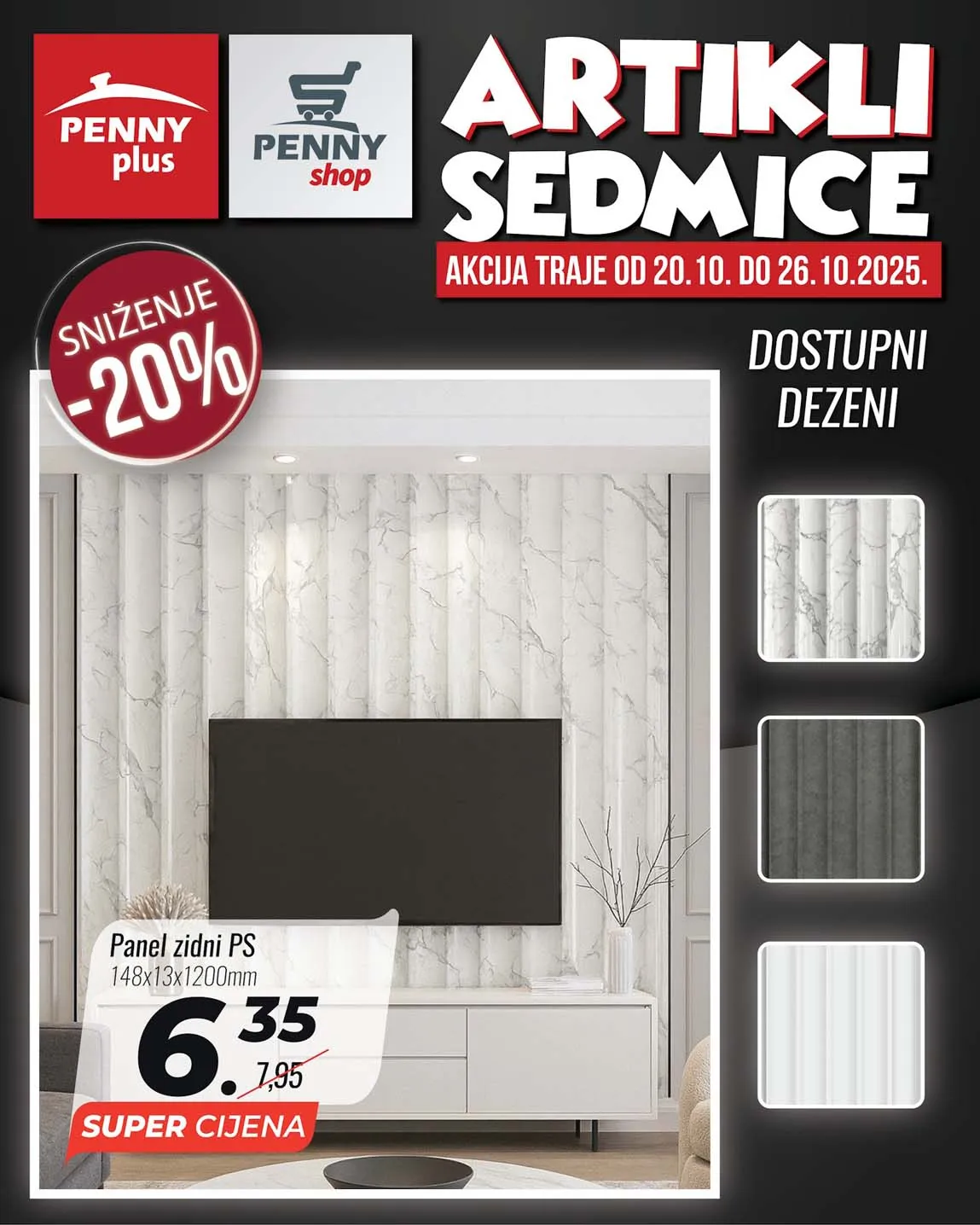 PENNY PLUS arikli sedmice