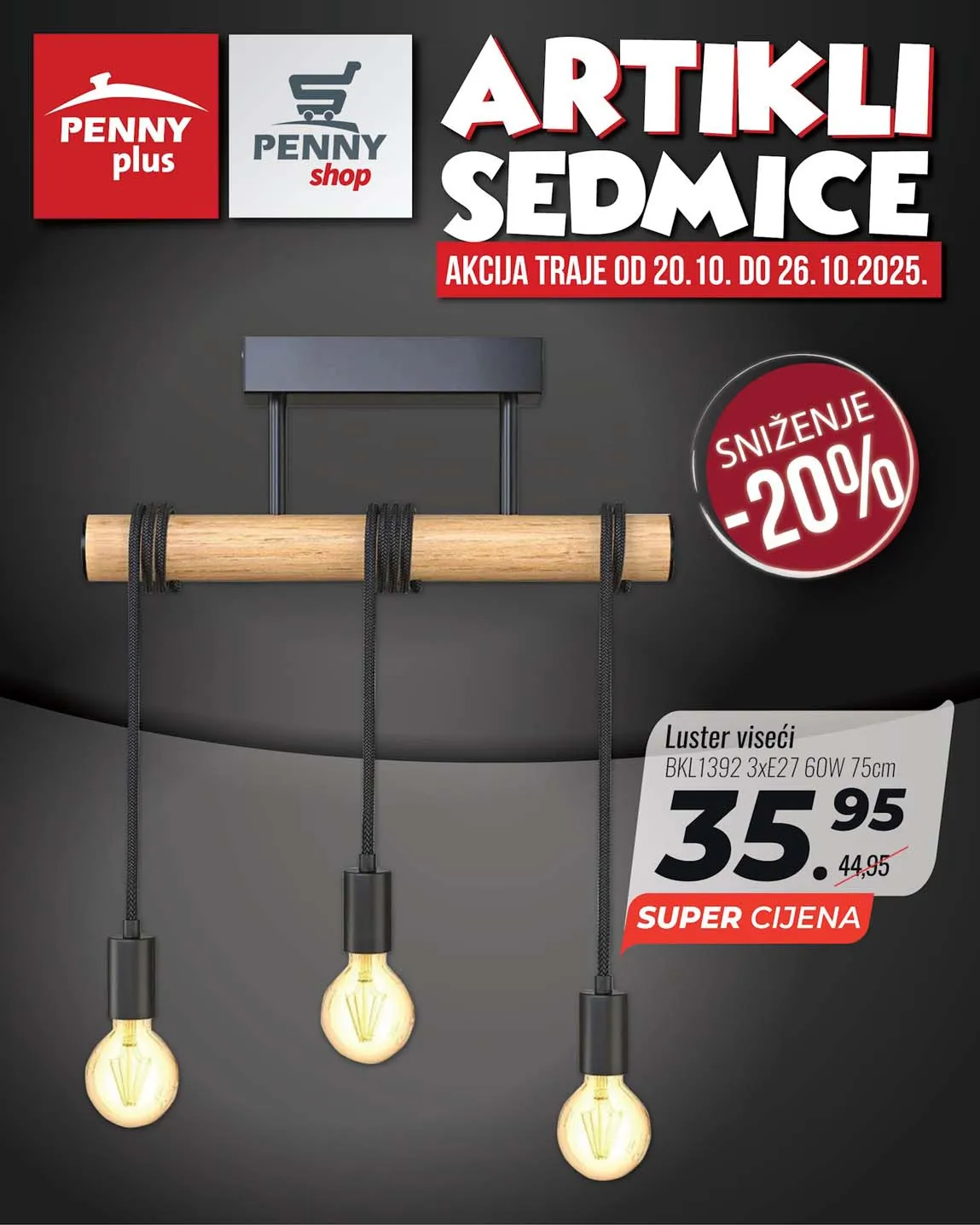 PENNY PLUS arikli sedmice
