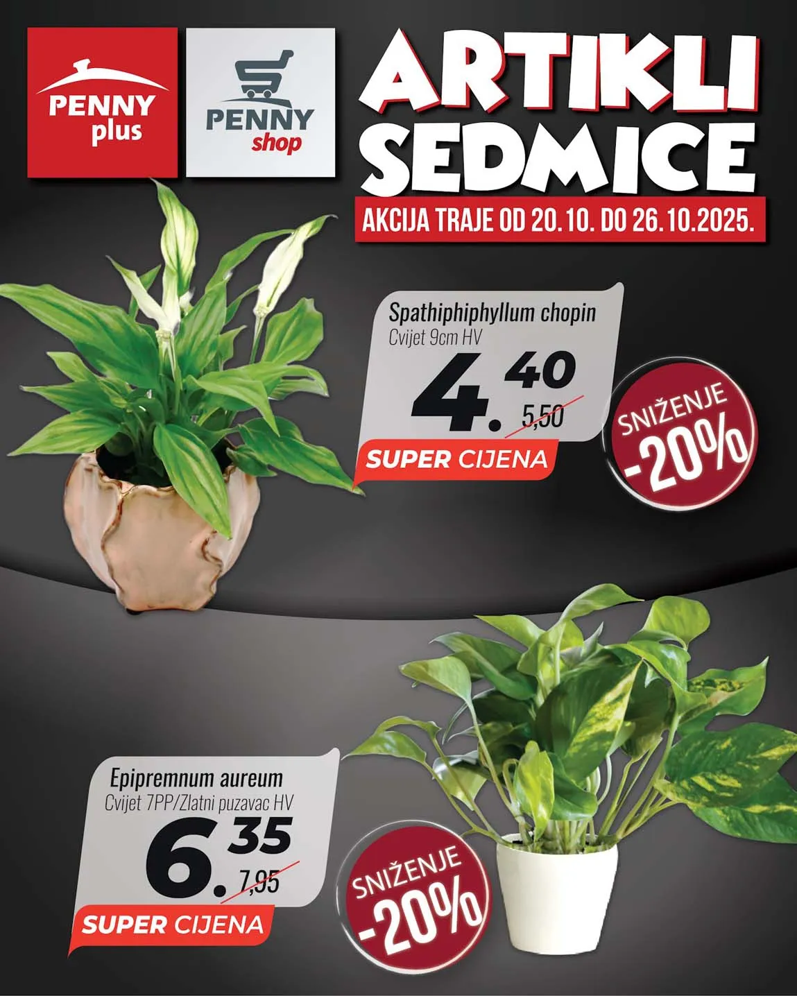 PENNY PLUS arikli sedmice