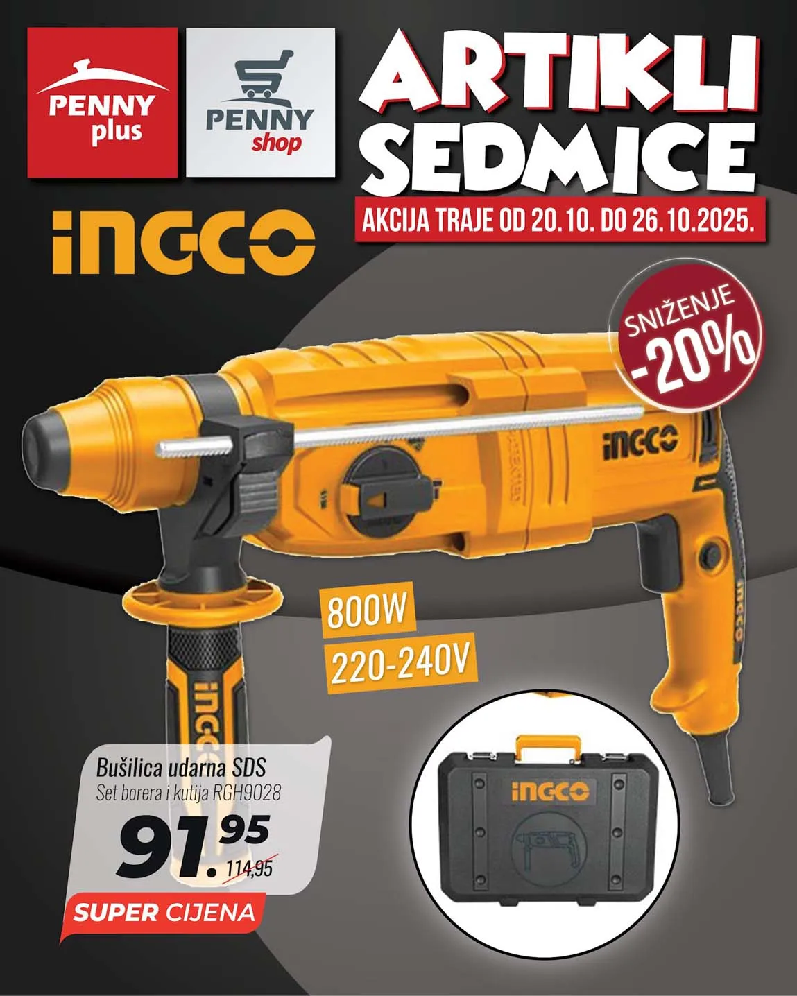 PENNY PLUS arikli sedmice