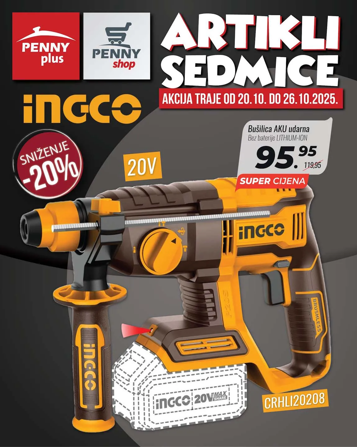 PENNY PLUS arikli sedmice