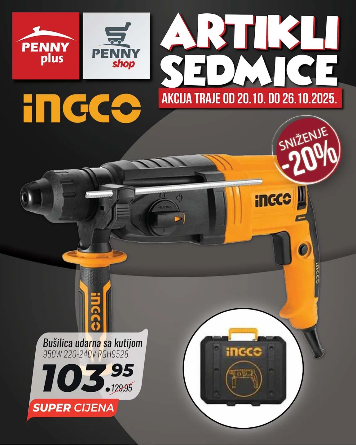 PENNY PLUS arikli sedmice