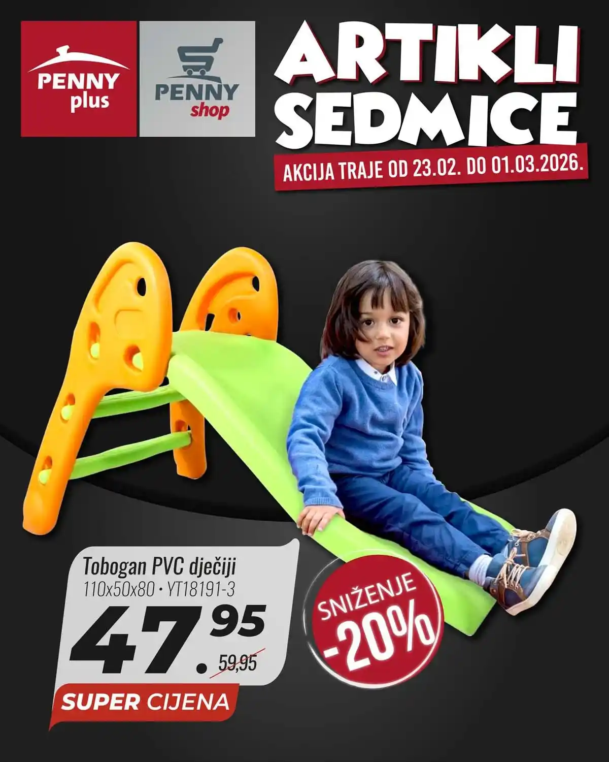 PENNY PLUS arikli sedmice