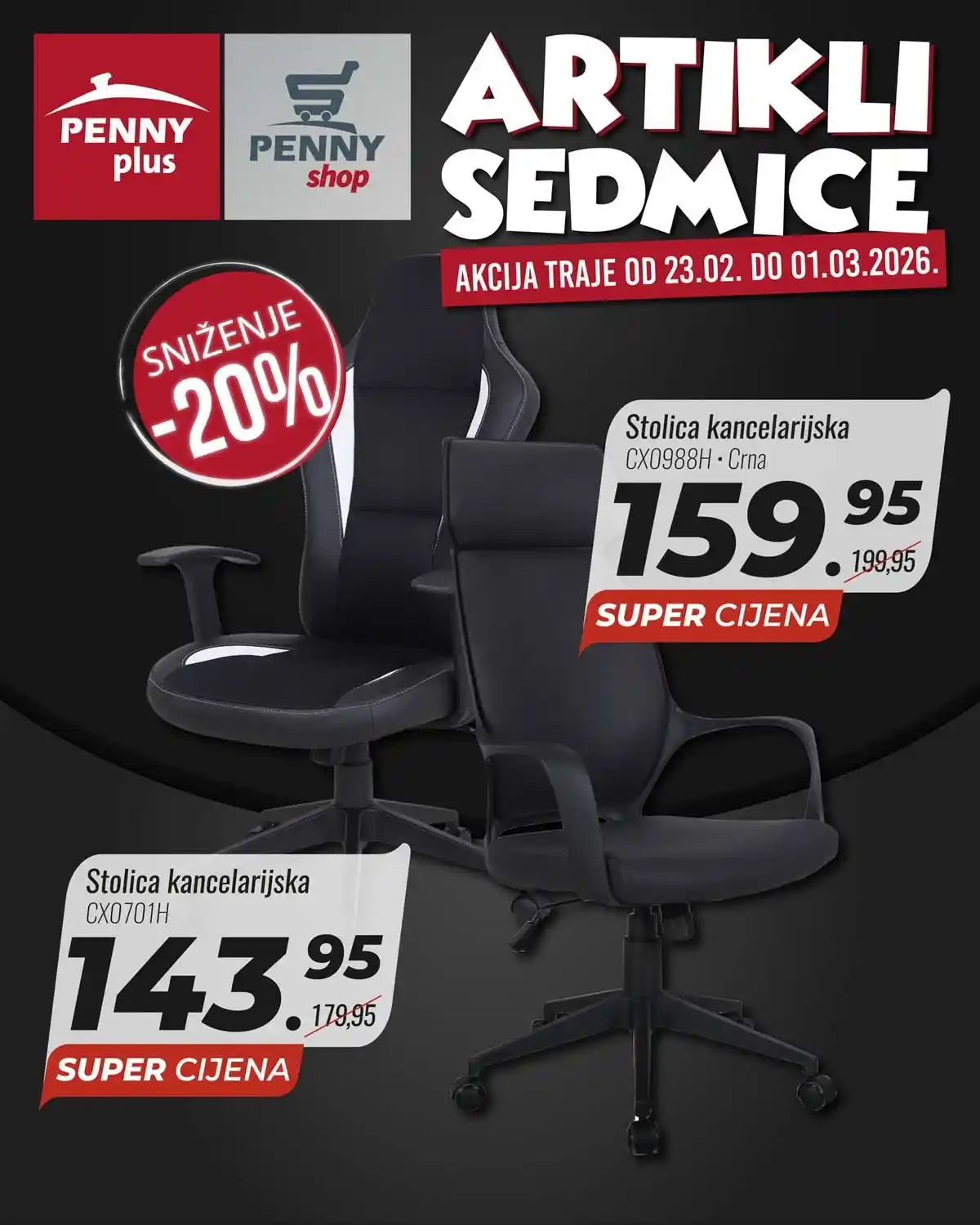 PENNY PLUS arikli sedmice