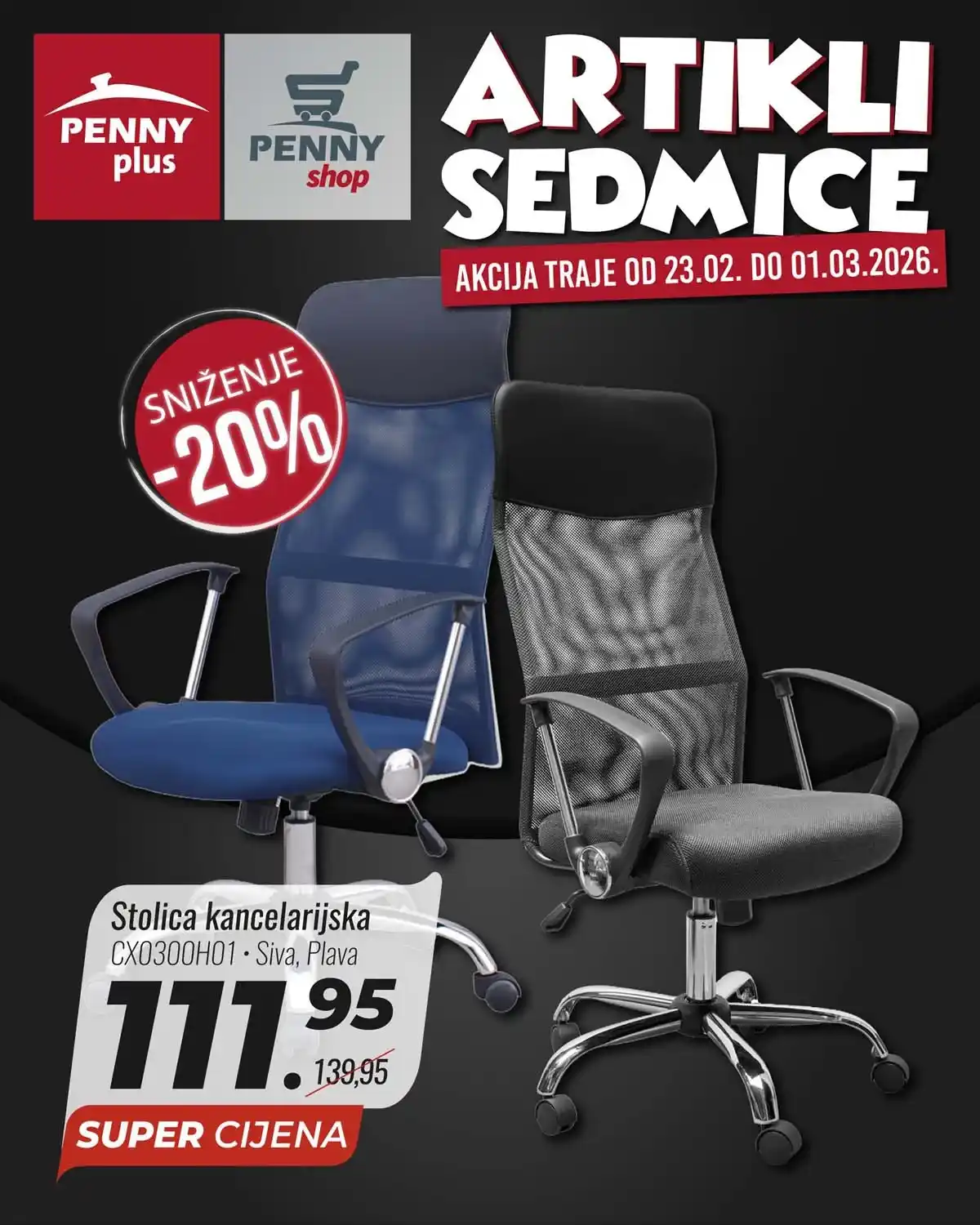 PENNY PLUS arikli sedmice