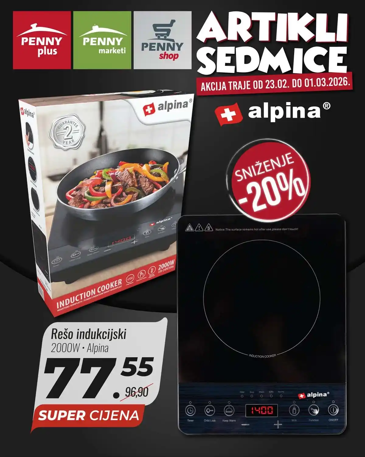 PENNY PLUS arikli sedmice