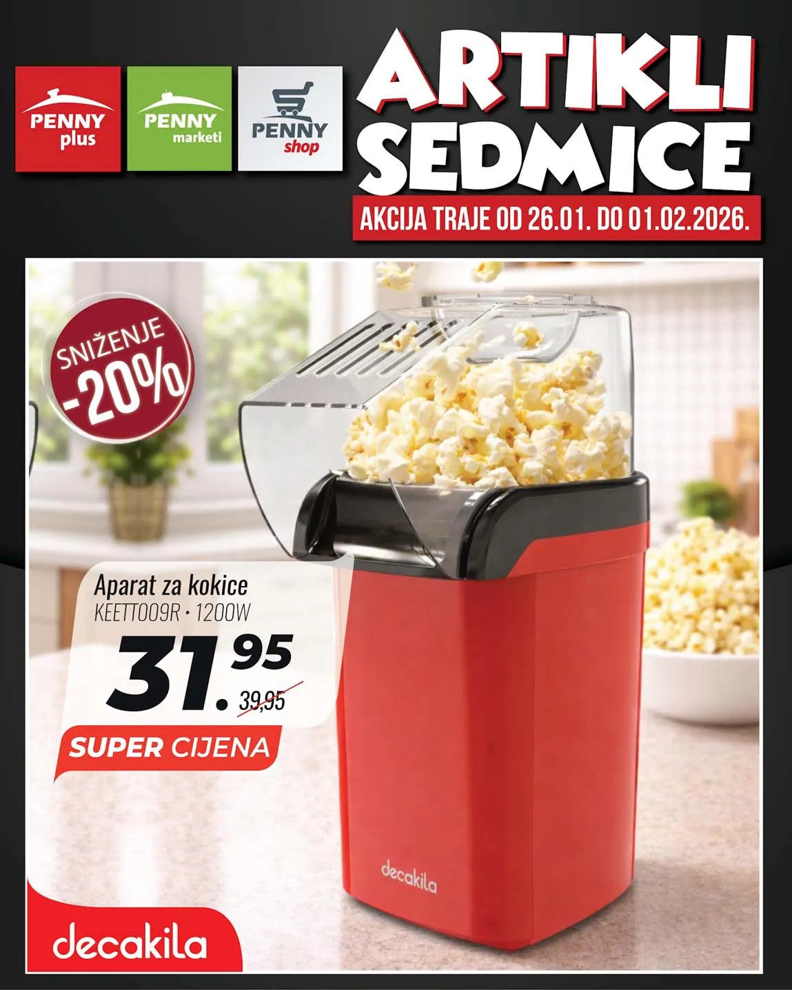 PENNY PLUS arikli sedmice