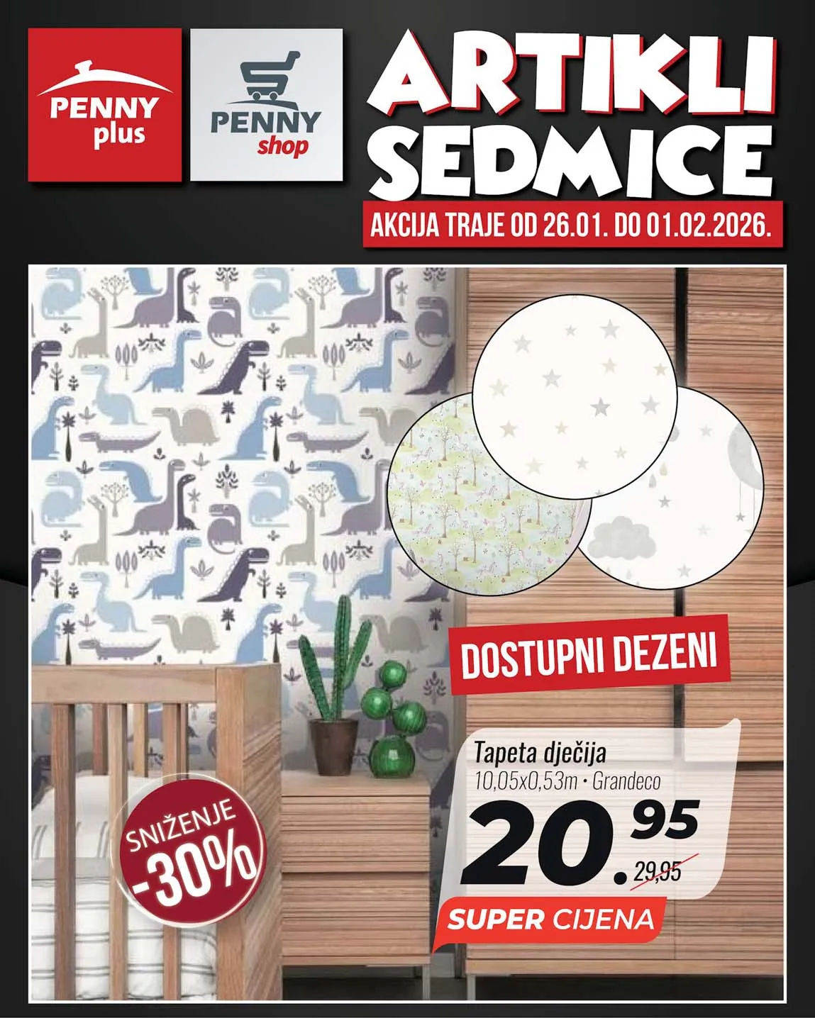 PENNY PLUS arikli sedmice