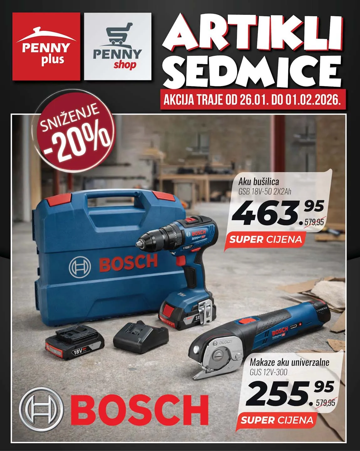 PENNY PLUS arikli sedmice