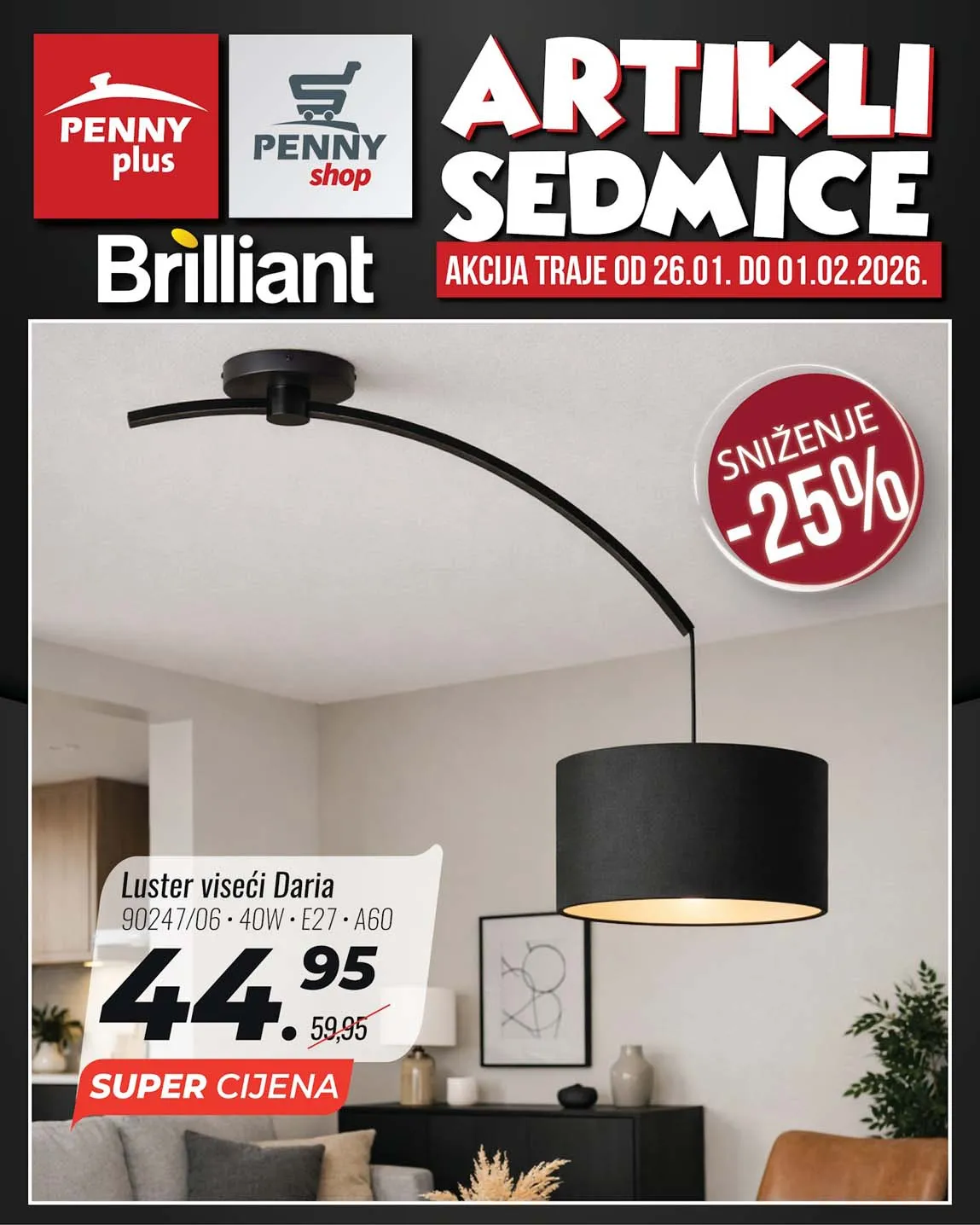 PENNY PLUS arikli sedmice