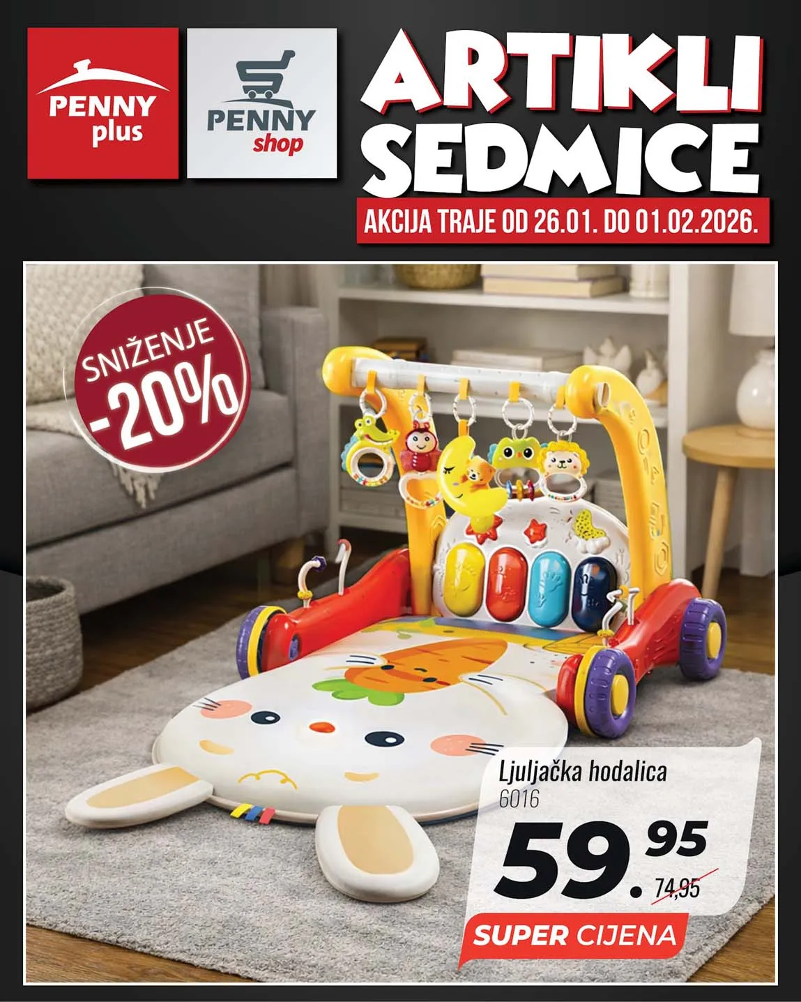 PENNY PLUS arikli sedmice