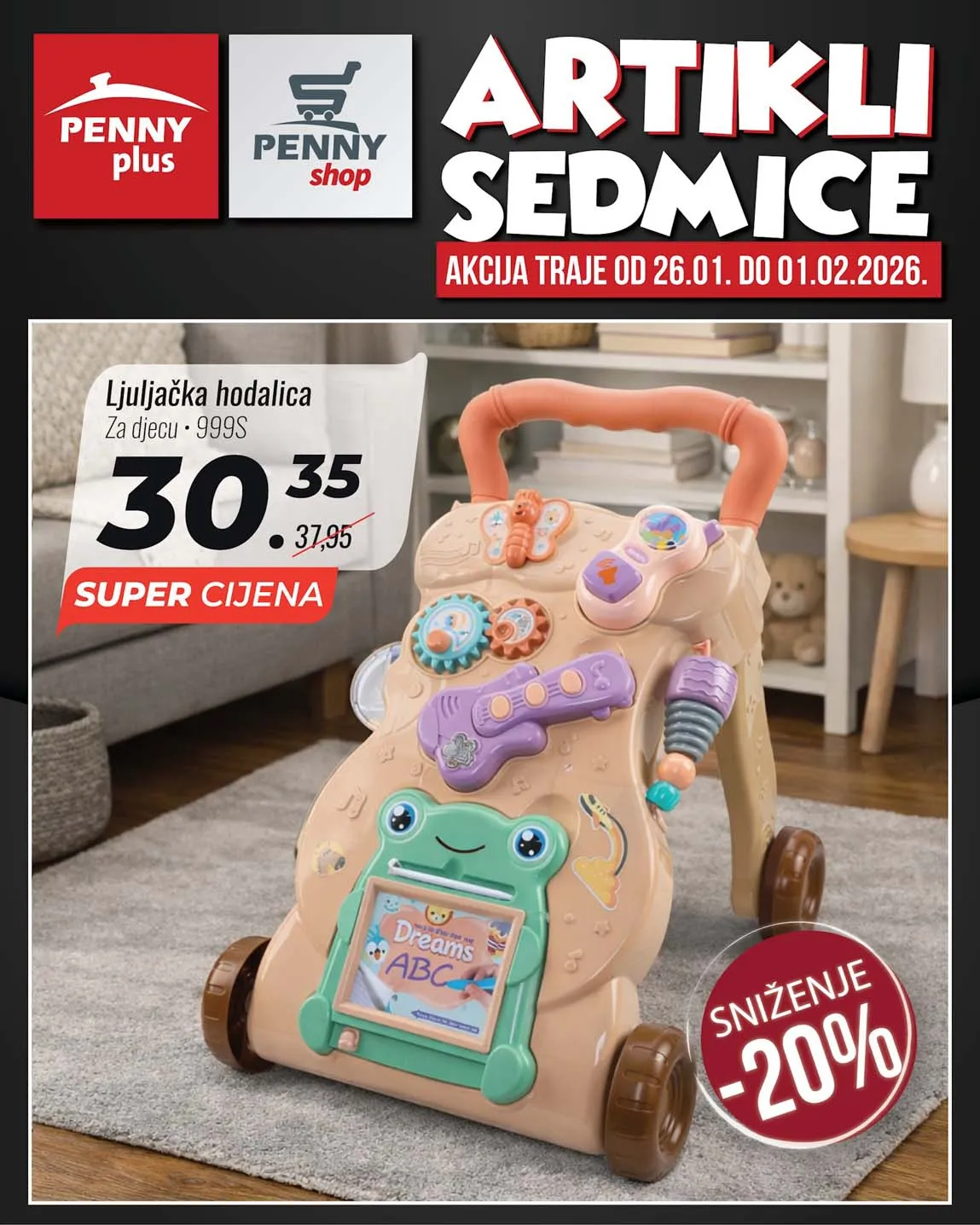 PENNY PLUS arikli sedmice