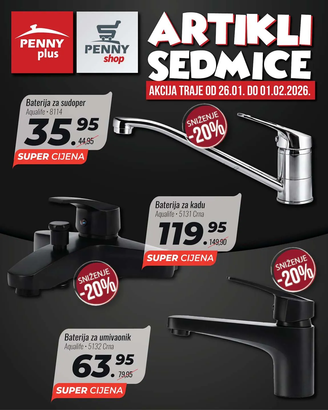 PENNY PLUS arikli sedmice