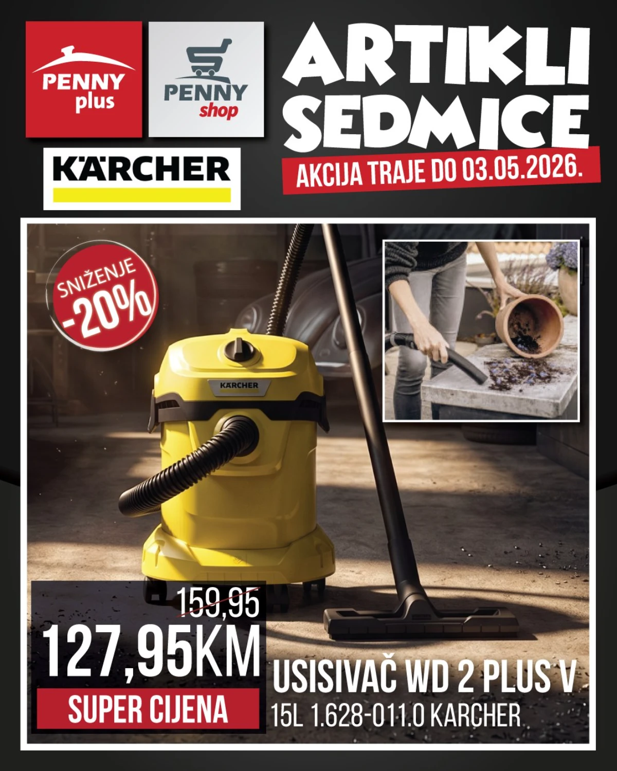 Penny katalog strana 3 – sniženja prehrane i kućnih proizvoda do 03.05.2026