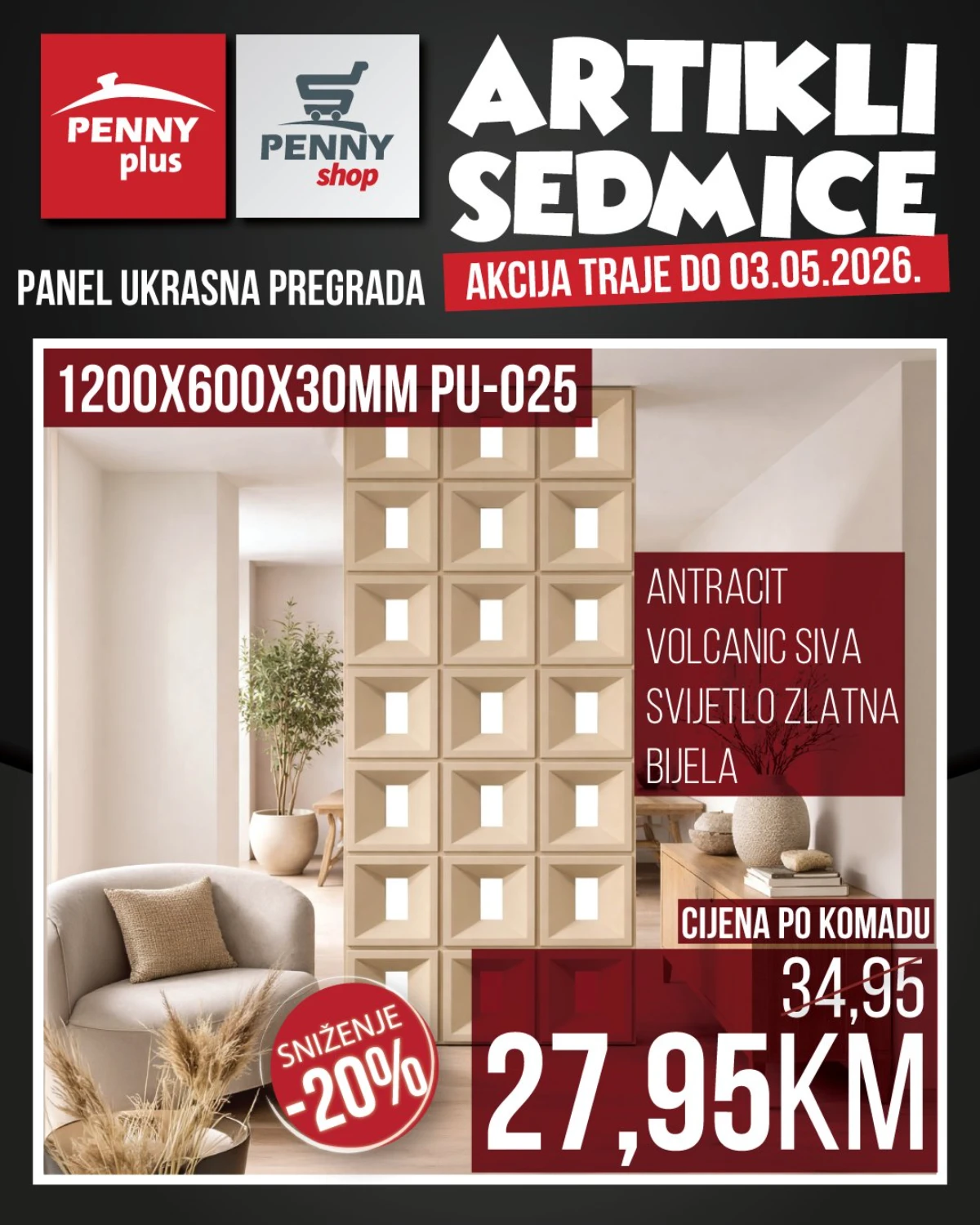 Penny katalog strana 8 – artikli sedmice do 03.05.2026