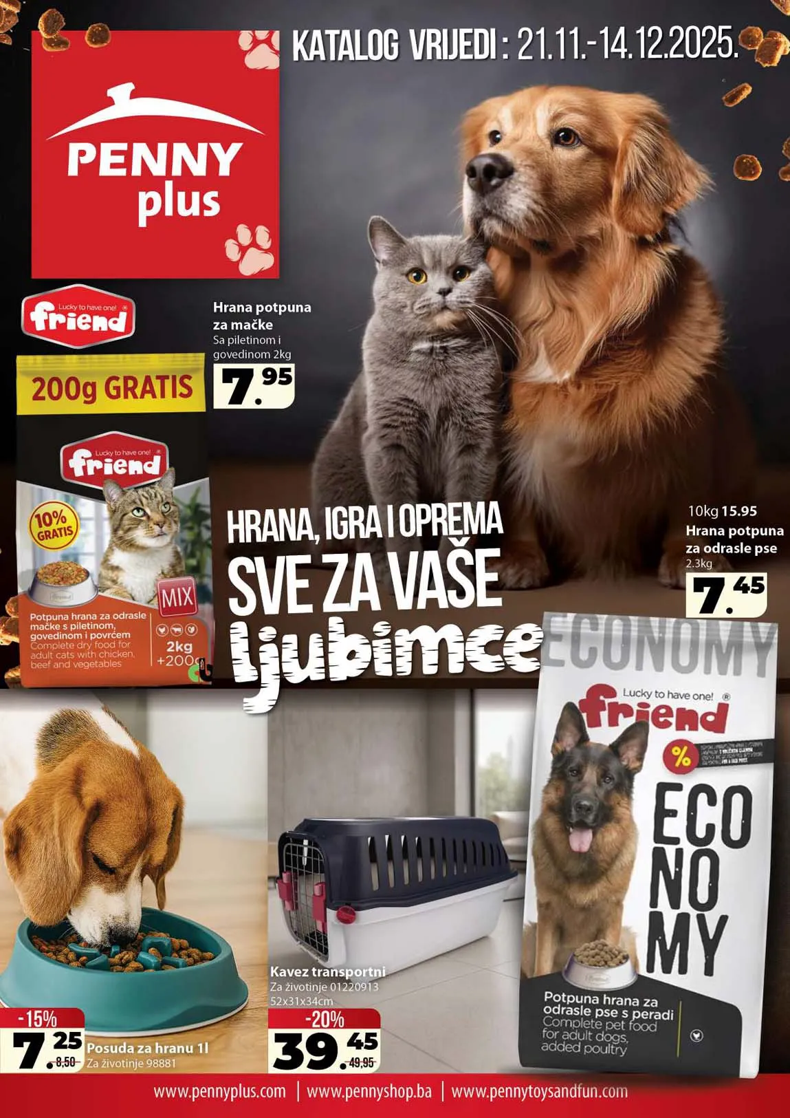 PENNY PLUS arikli sedmice