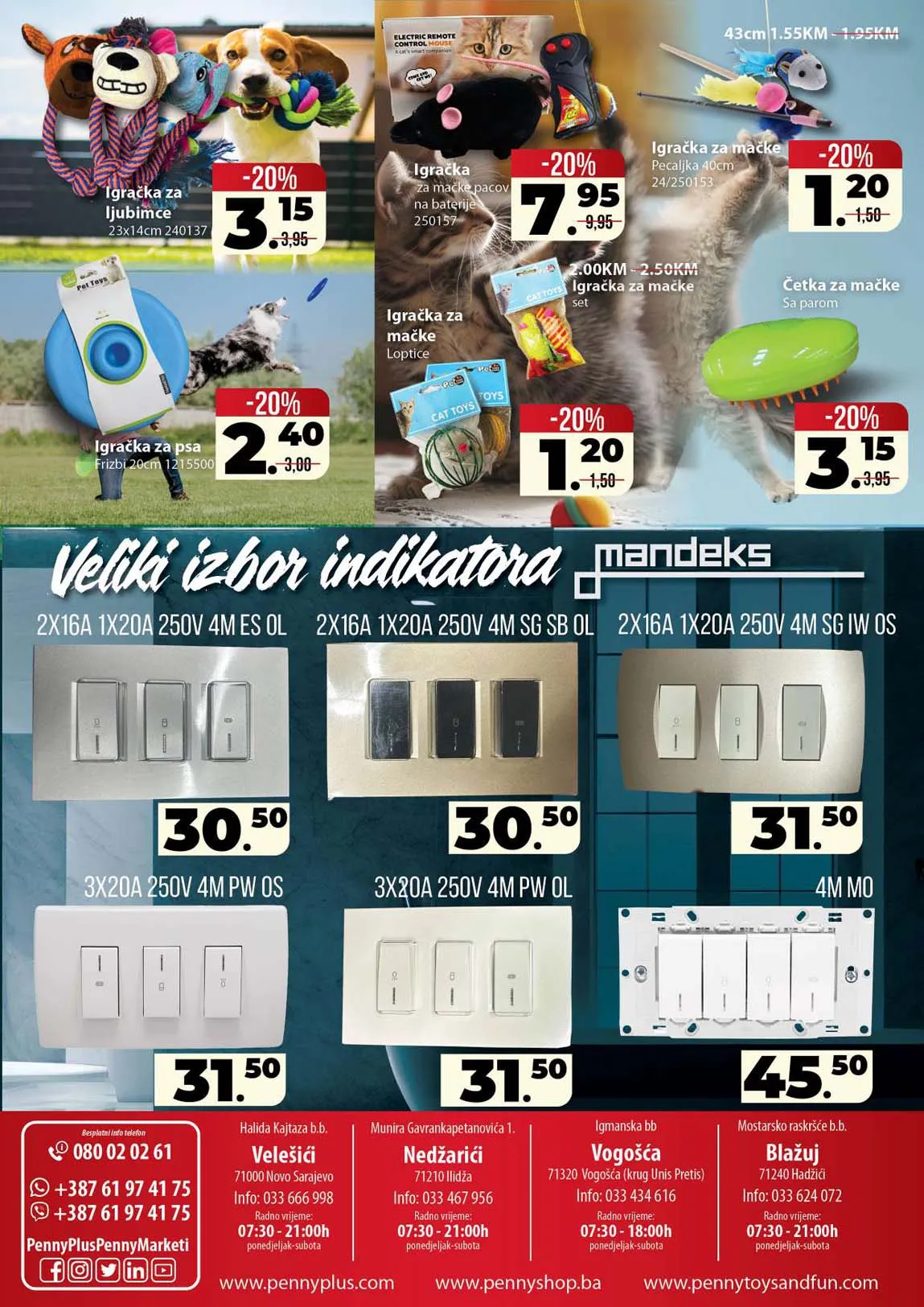 PENNY PLUS arikli sedmice