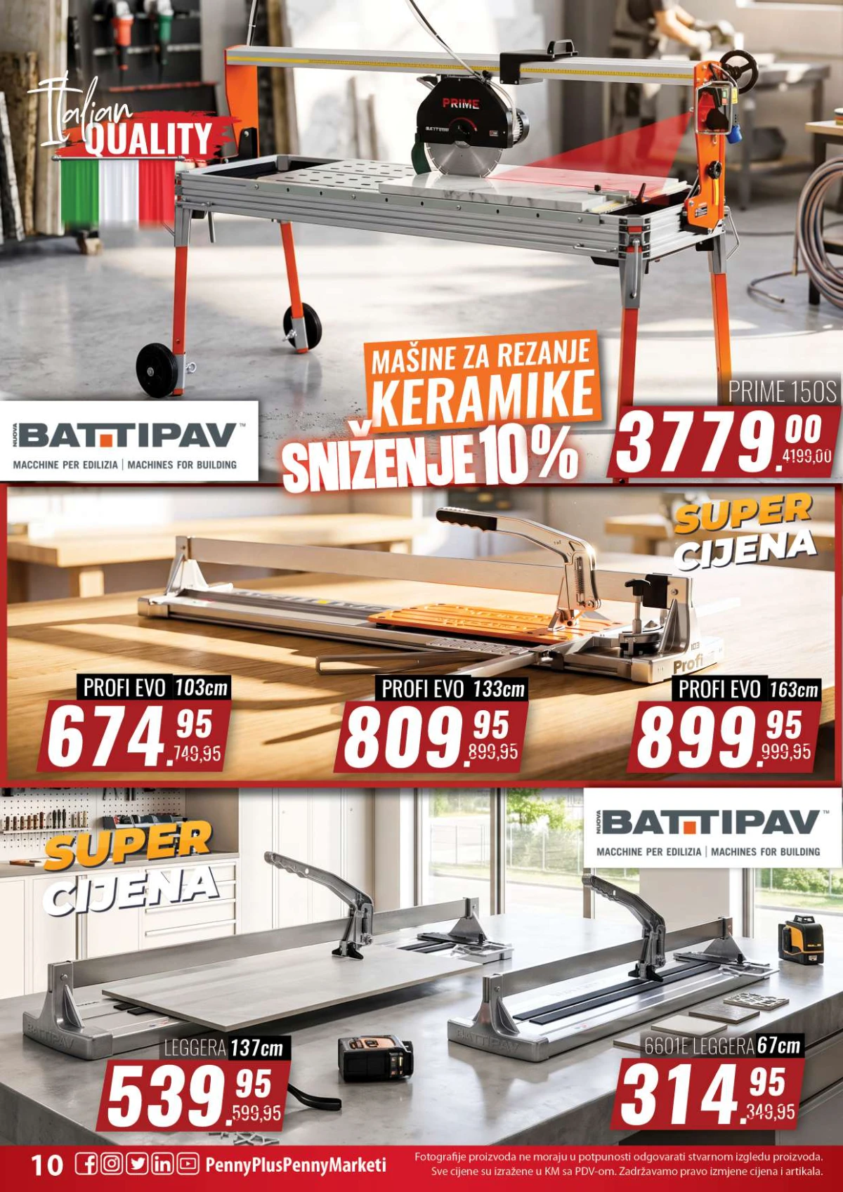 PENNY Plus katalog mašina za rezanje keramike - strana 10