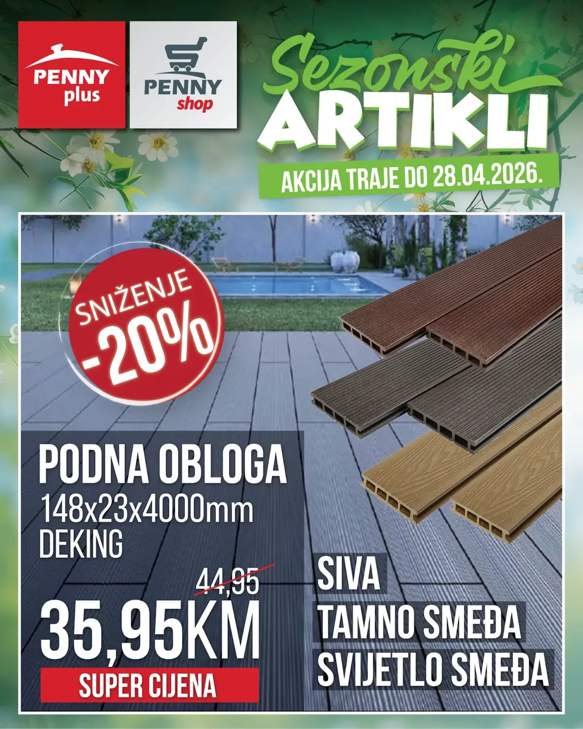 Penny Plus katalog strana 2 – artikli sedmice do 28. aprila 2026
