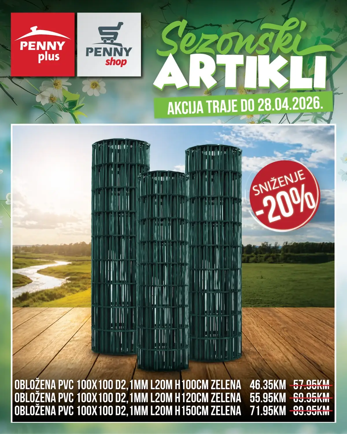 Penny Plus katalog strana 15 – akcija do 28. aprila 2026