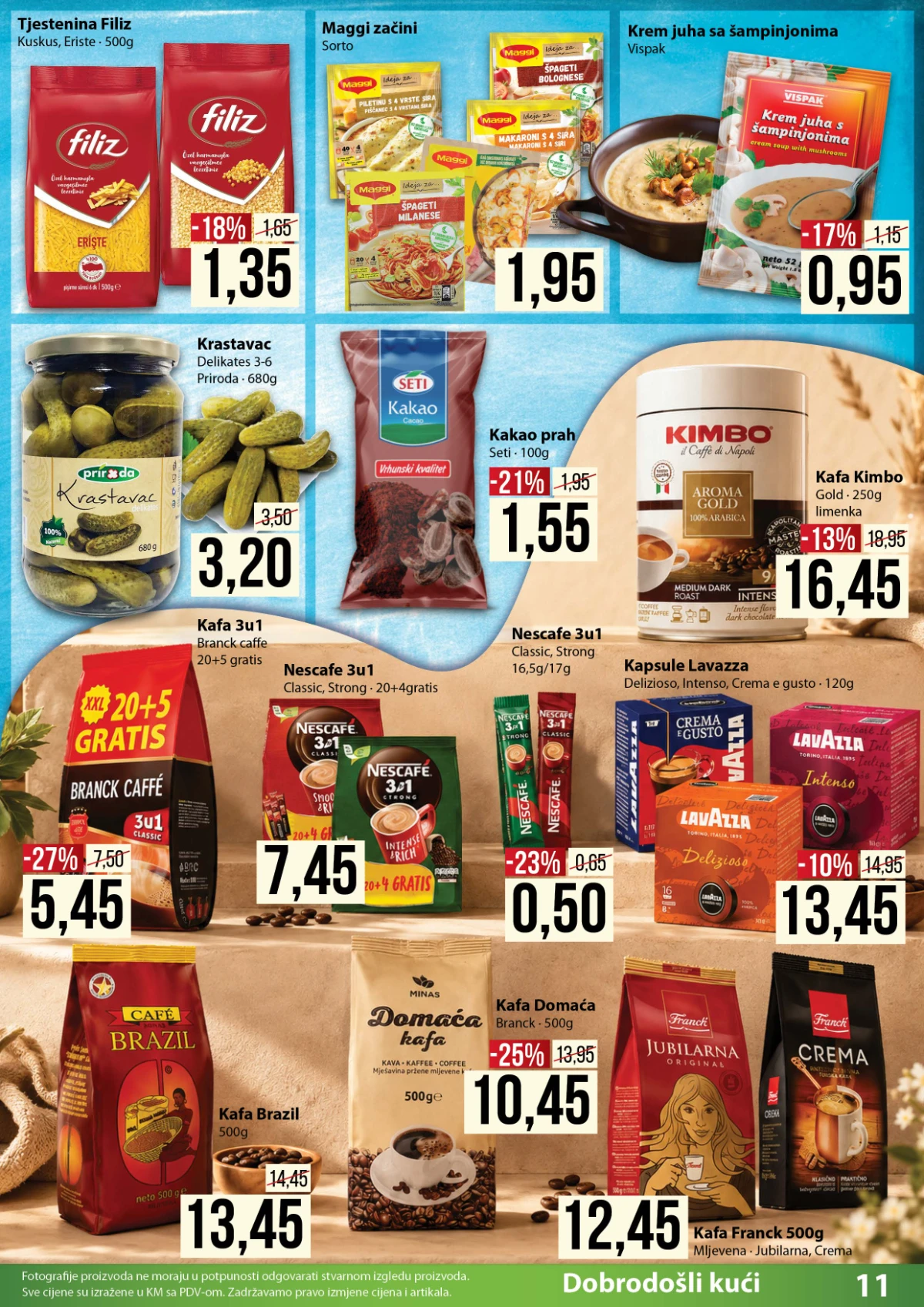 PENNY katalog do 13.09.2026. – Branck kafa 3u1 za 5,45 KM i domaća kafa za 10,45 KM