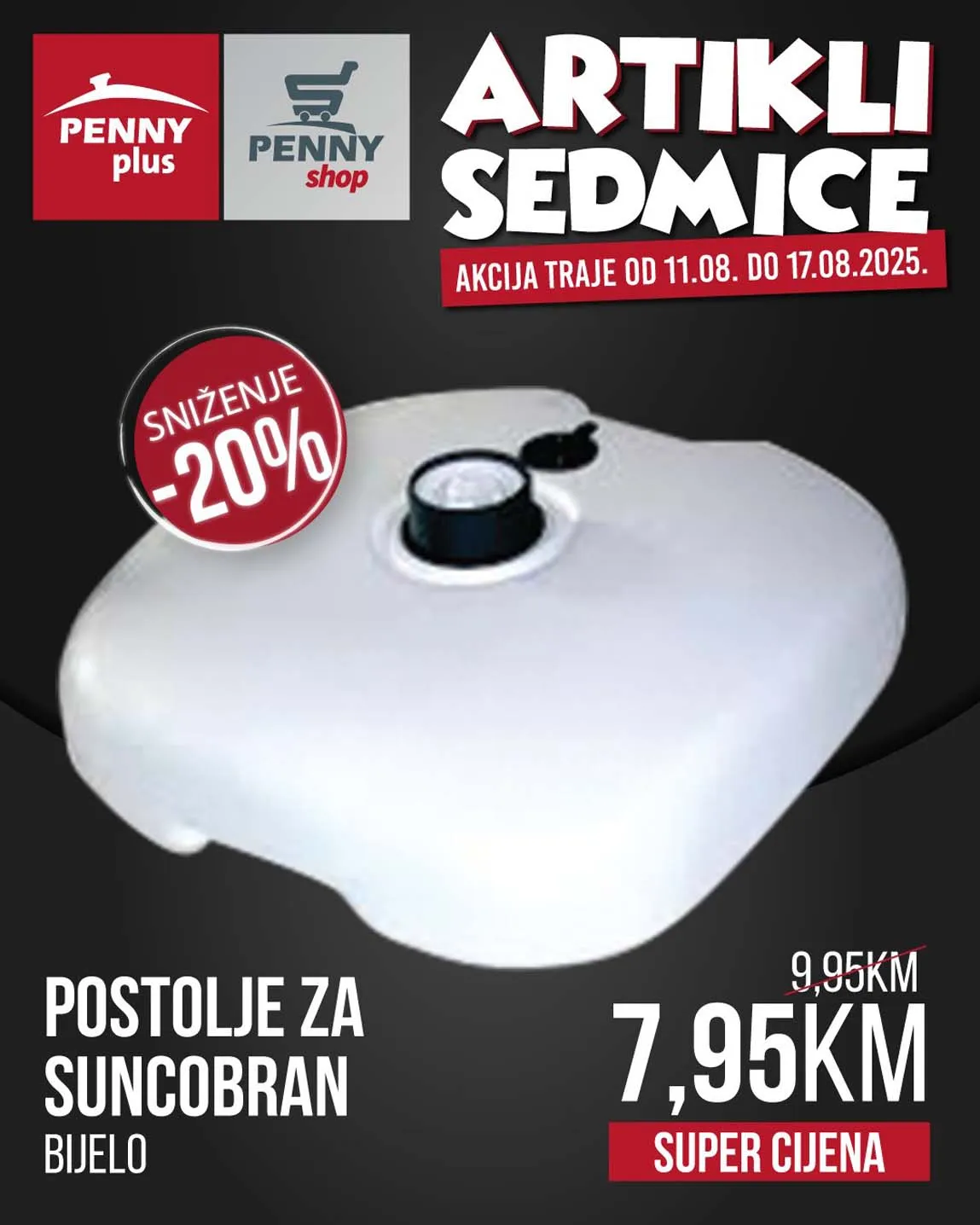 Penny Plus akcija august 2025 - sniženje artikala