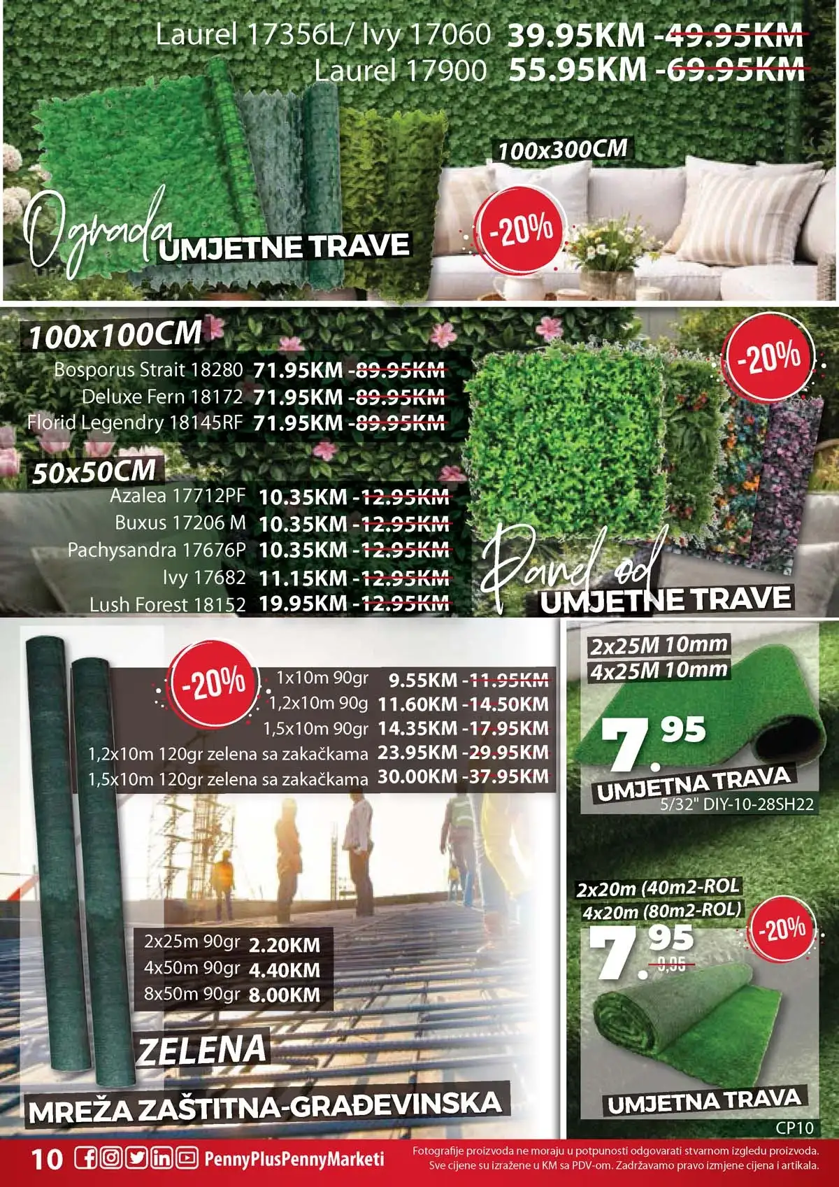 Penny Plus katalog Vaš izbor za savršen vrt strana 10 – kompletna ponuda za baštu i vrt do 18. aprila 2026