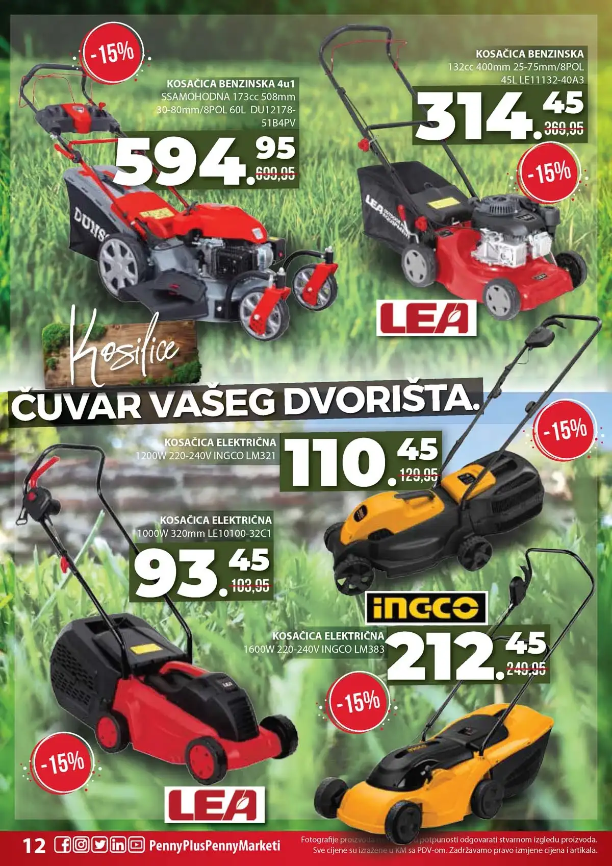 Penny Plus katalog Vaš izbor za savršen vrt strana 10 – kompletna ponuda za baštu i vrt do 18. aprila 2026