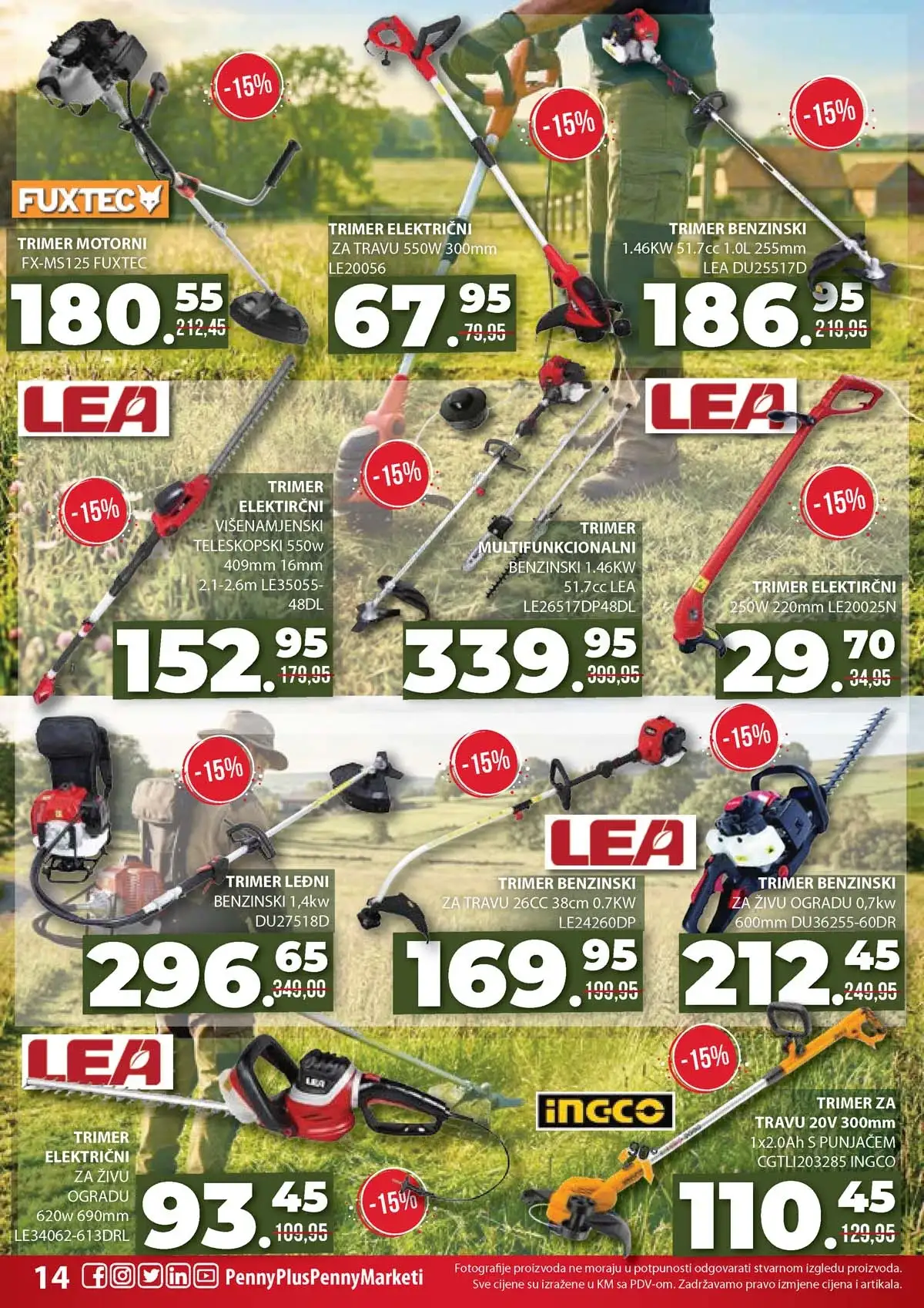 Penny Plus katalog Vaš izbor za savršen vrt strana 10 – kompletna ponuda za baštu i vrt do 18. aprila 2026