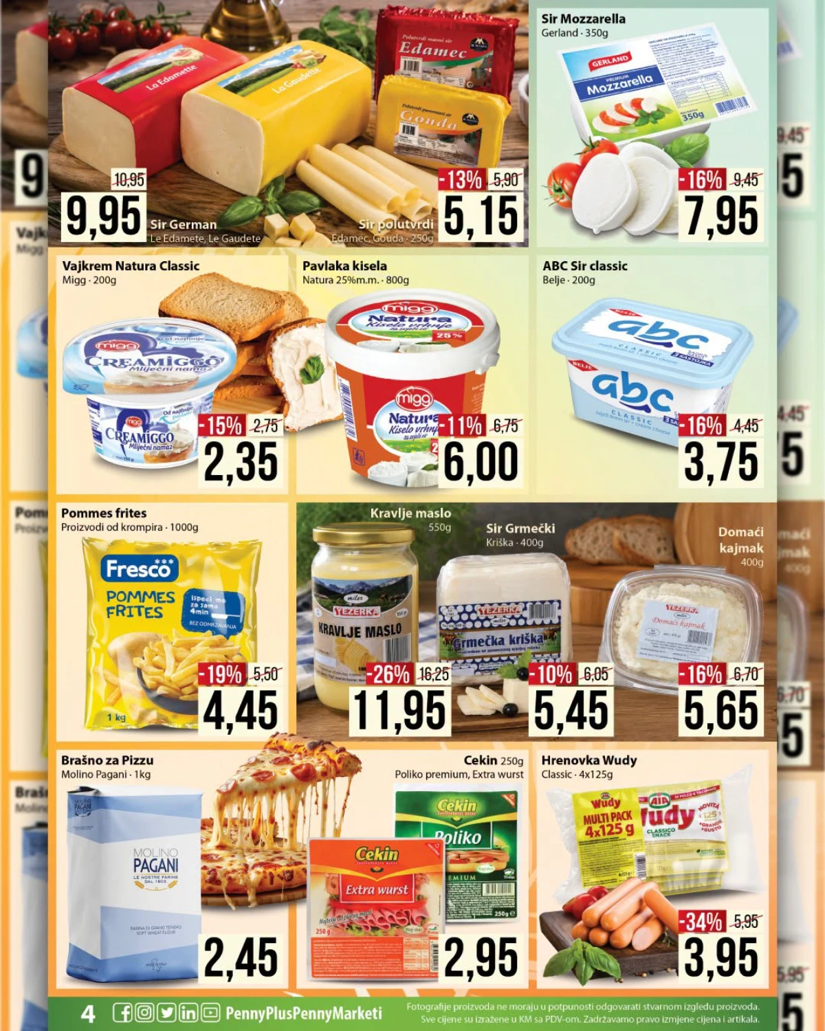 PENNY Marketi katalog 17.07. do 09.08.2026. – sirevi, pavlaka, kajmak i maslac na akciji