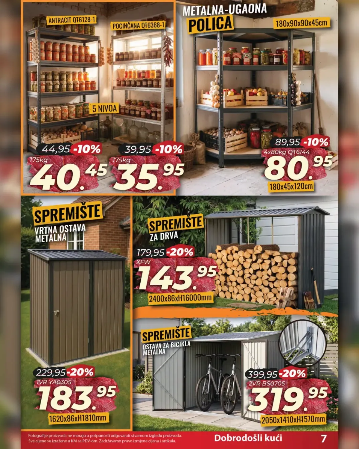 Penny Plus katalog – ugaone police i metalna spremišta