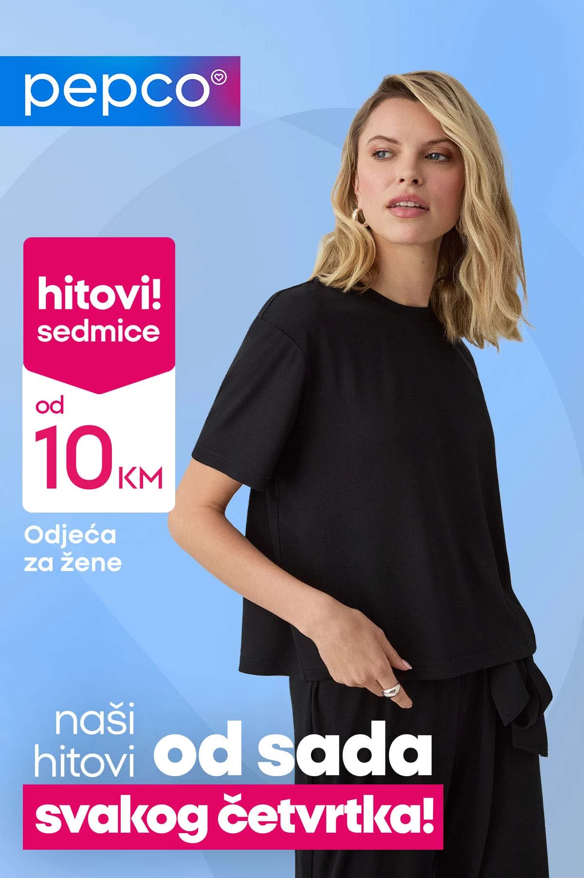 Pepco Hitovi sedmice katalog – odjeća, kućni proizvodi i dodaci na sniženju do 18. marta 2026 – strana 1
