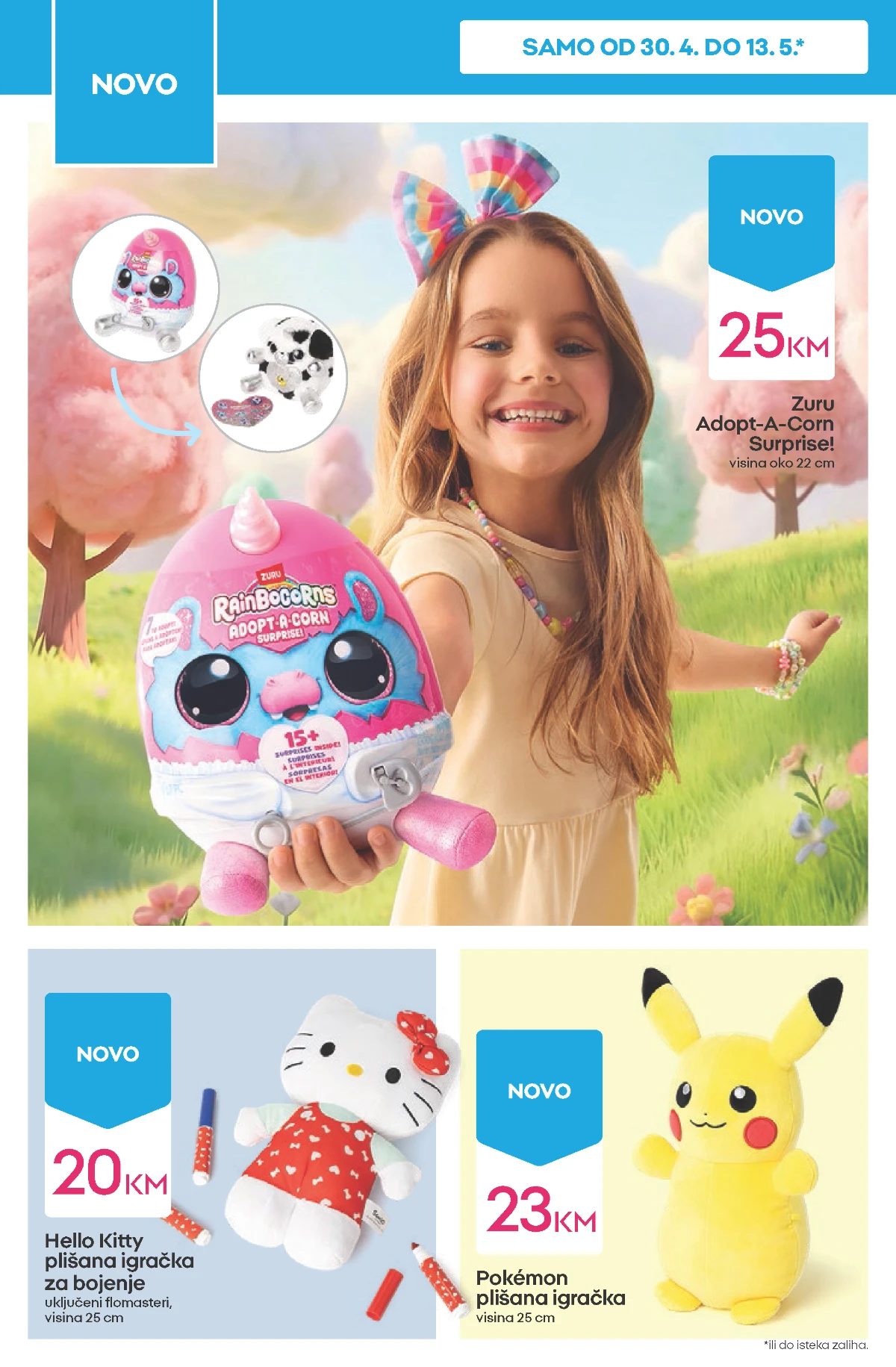 Pepco hitovi sedmice igračke set za narukvice plastelin i mašina za sladoled do 13.05.2026 strana 6