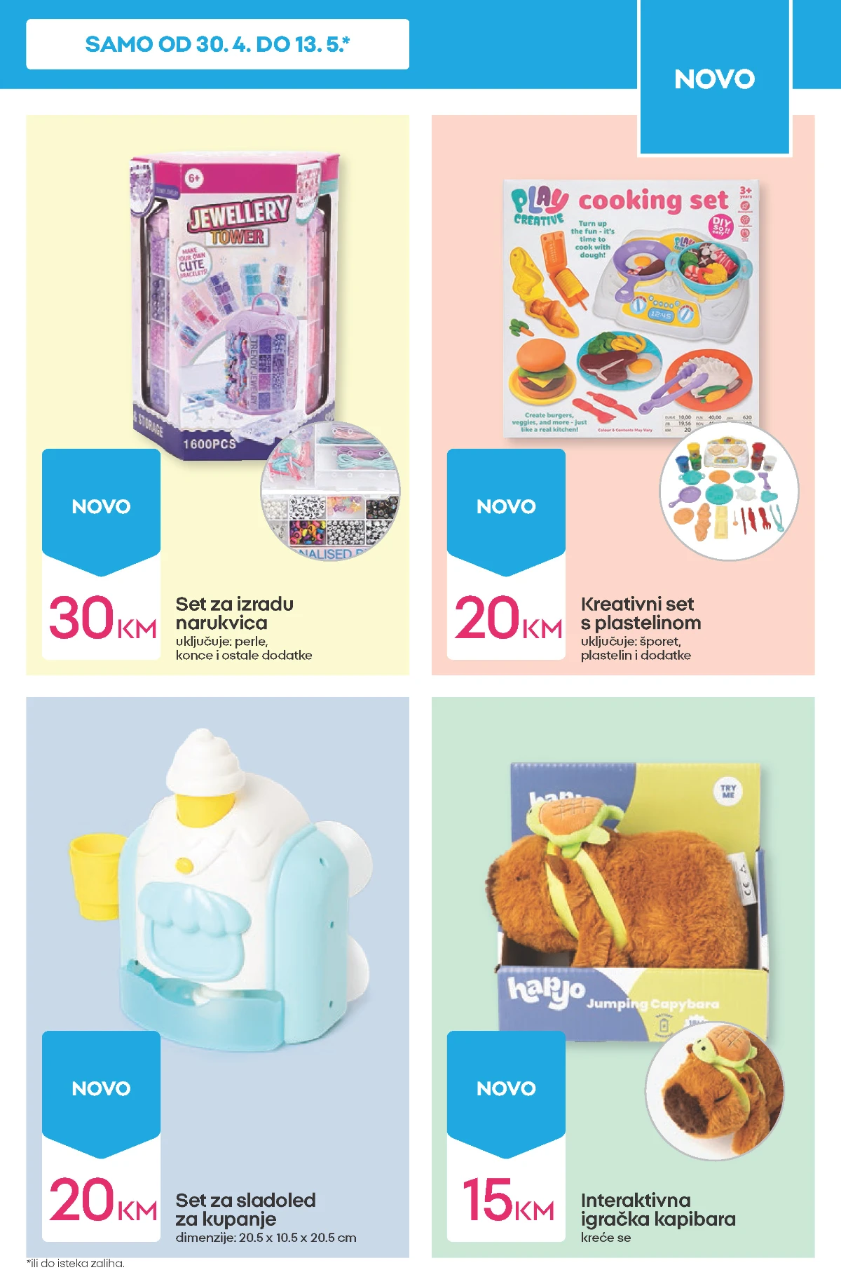 Pepco hitovi sedmice interaktivna igračka kapibara i dječije igračke do 13.05.2026 strana 7