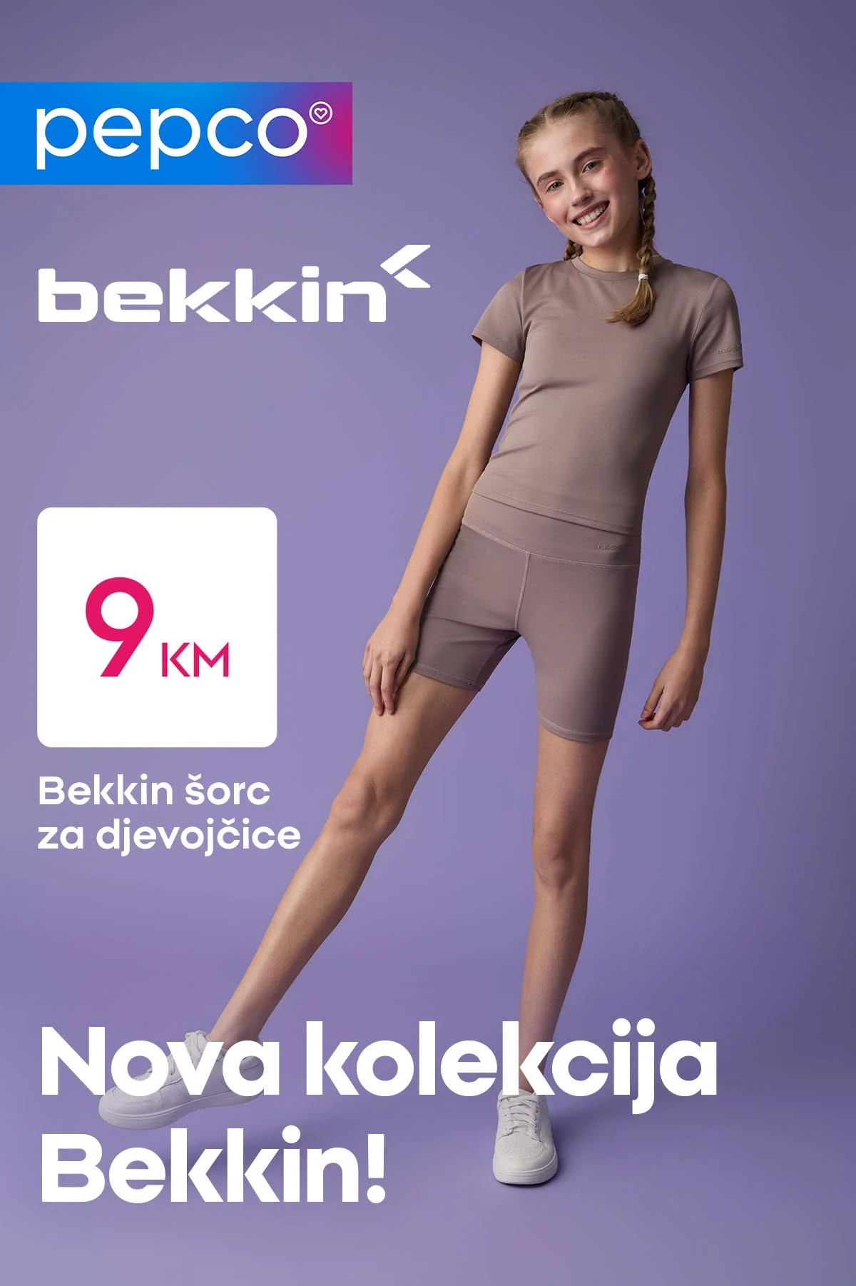 PEPCO Bekkin nova kolekcija za djevojčice – sportska odjeća po cijenama od 8 KM