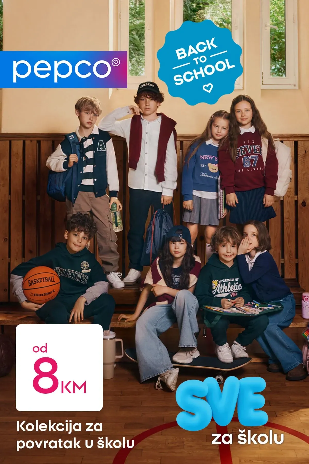 Pepco Sve za školu – nova Back to School kolekcija za dječake i djevojčice već od 6 KM